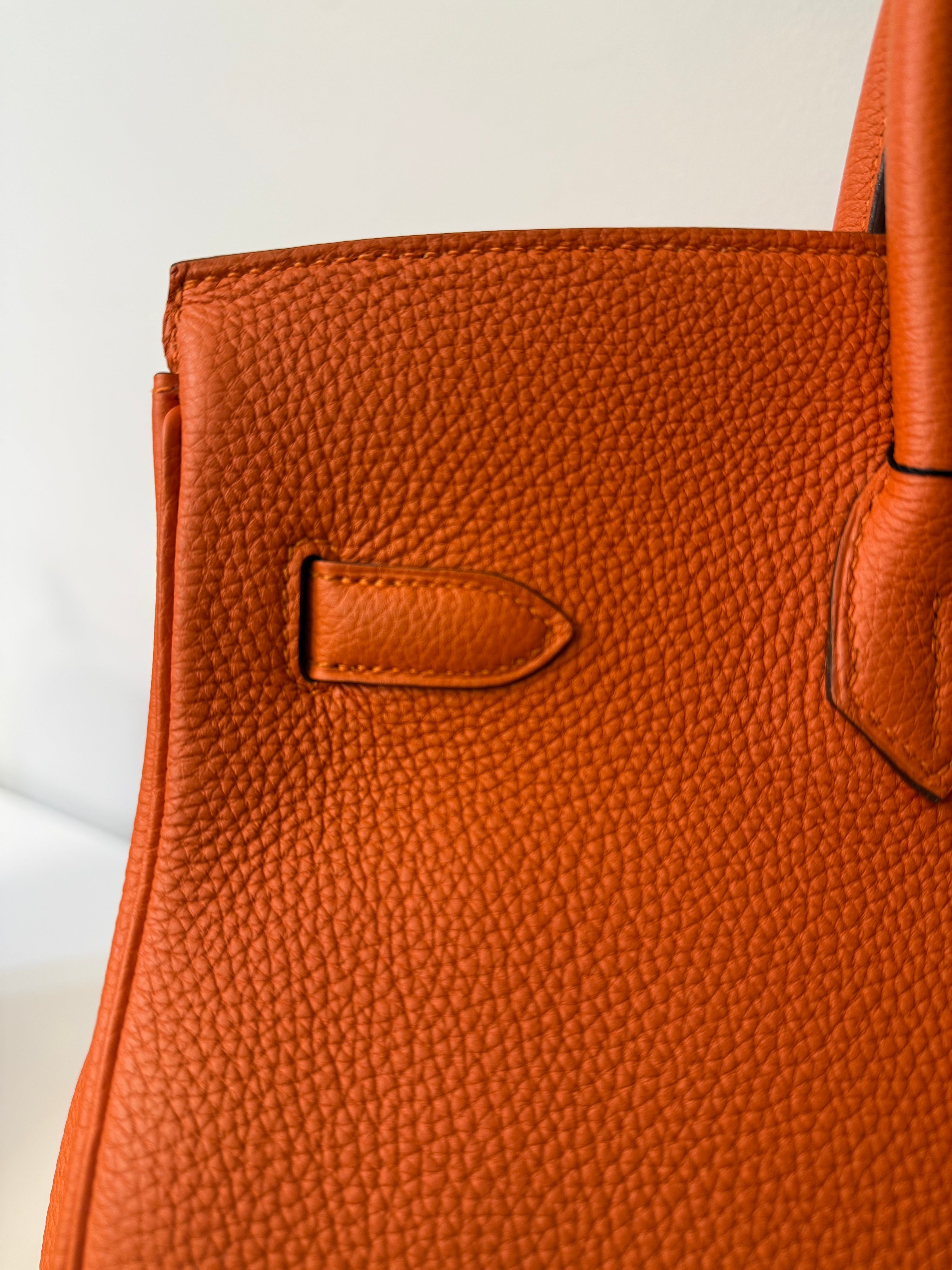 Hermès - Sac Birkin 35 Orange