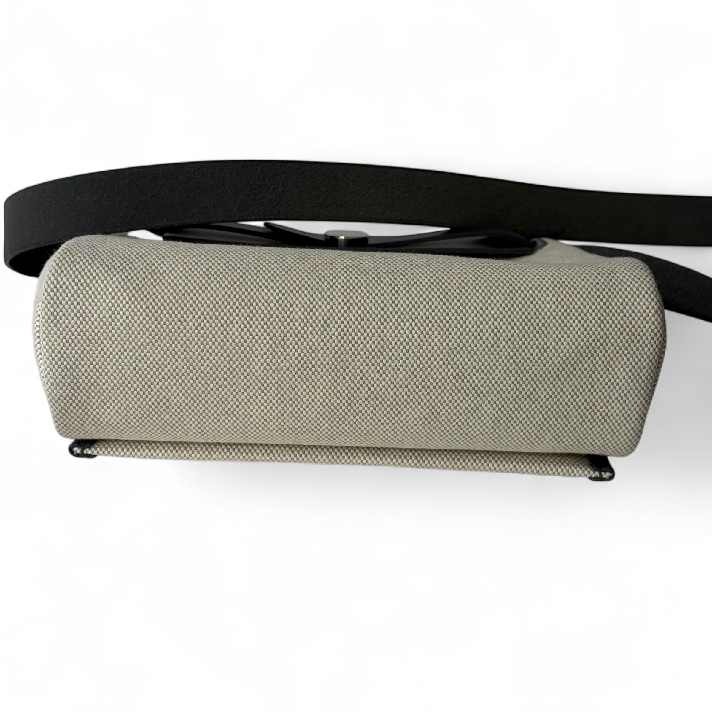 Hermès - Sac Herbag Mini écru - bleu glacier