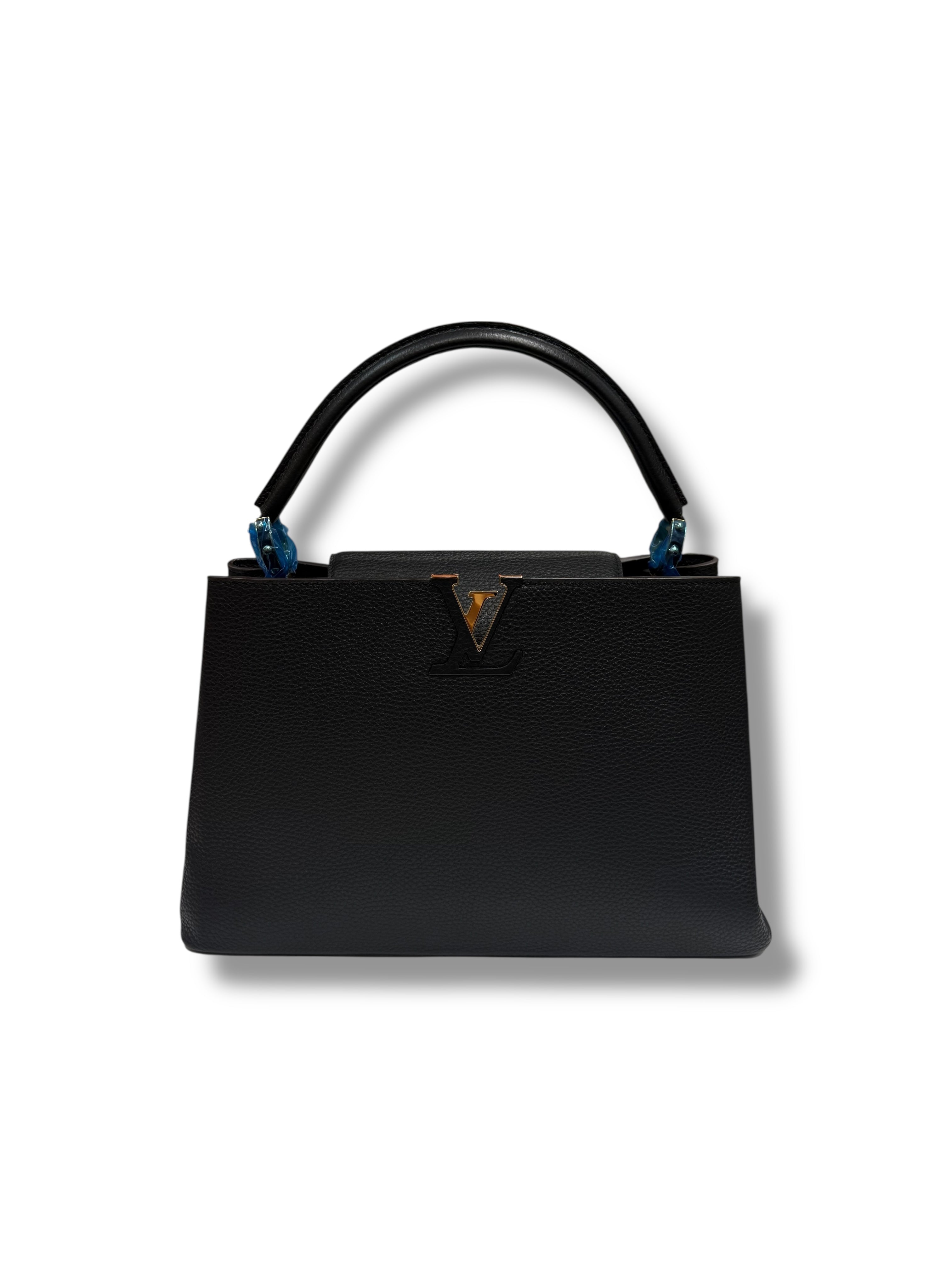 Louis Vuitton - Sac Capucines noir GM