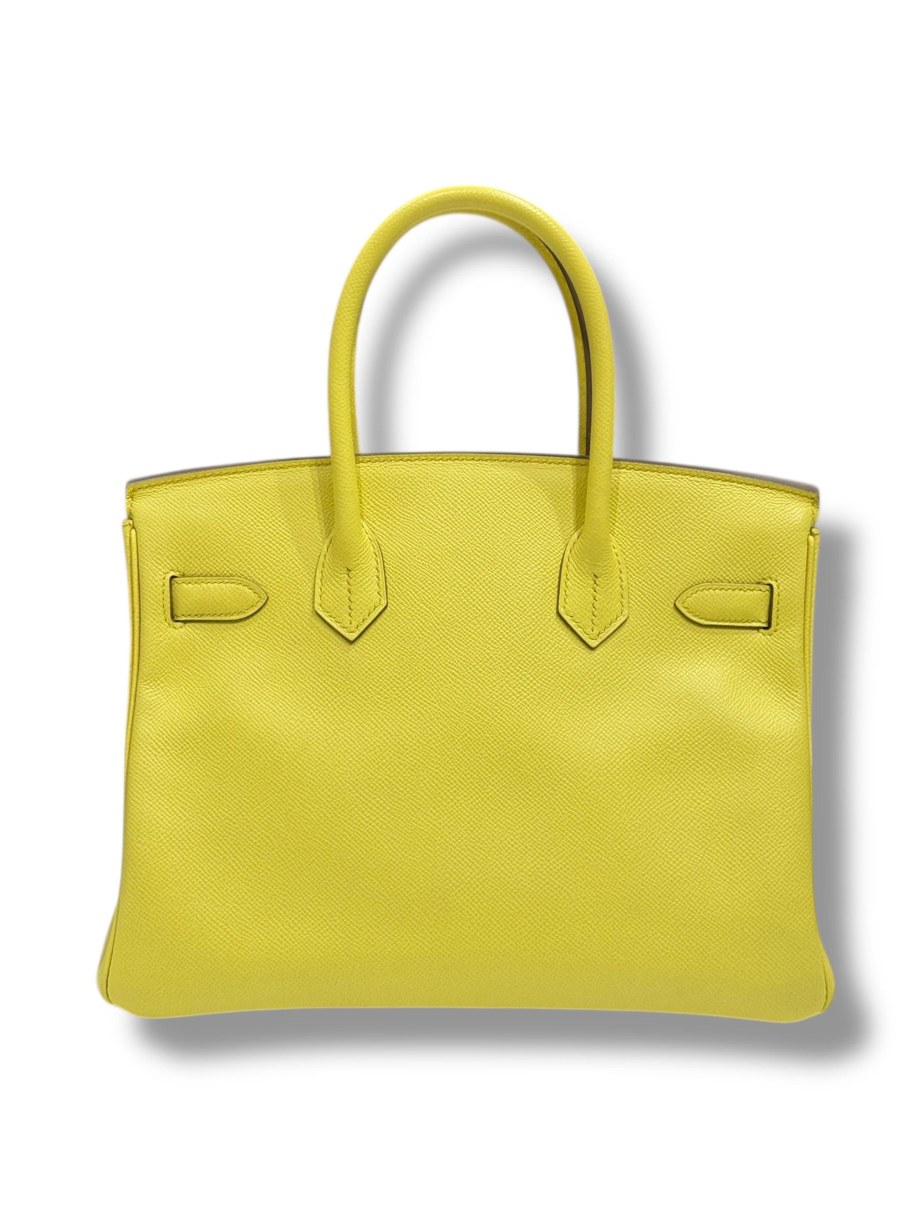 Hermès - Birkin 30 Lime Epsom GHW