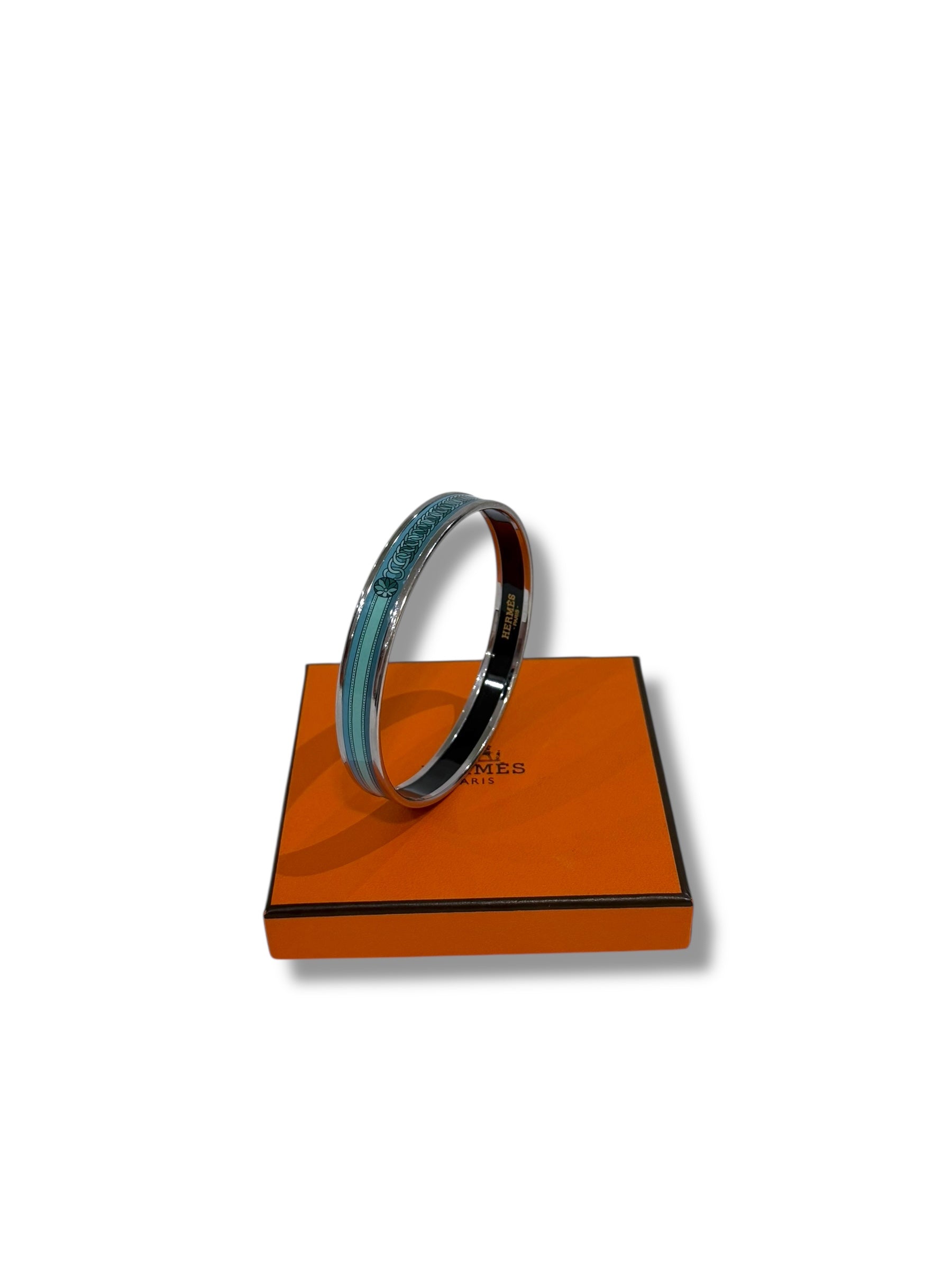 Hermès - Bracelet jonc émail