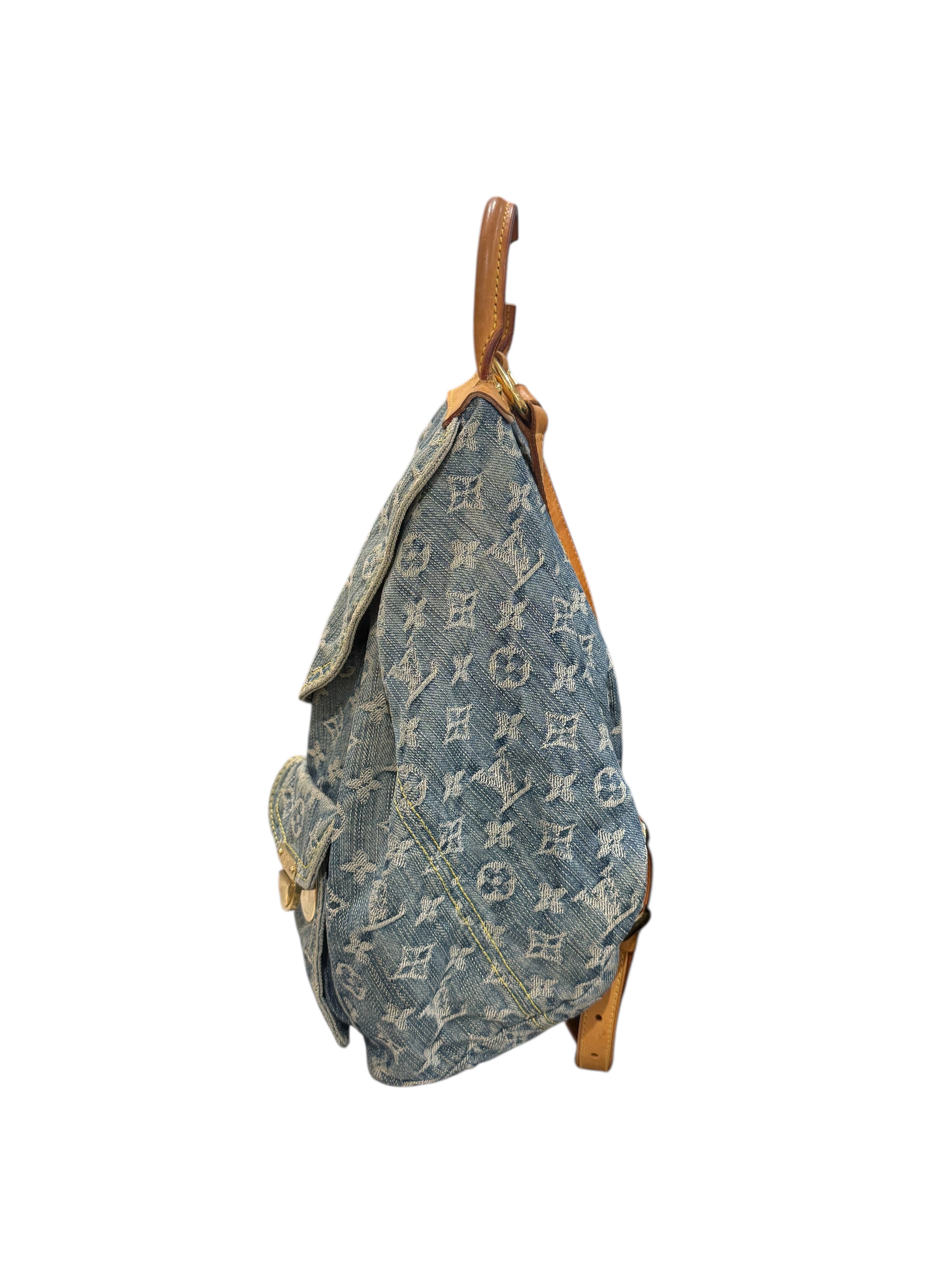 Louis Vuitton - Sac à dos Monogramme denim