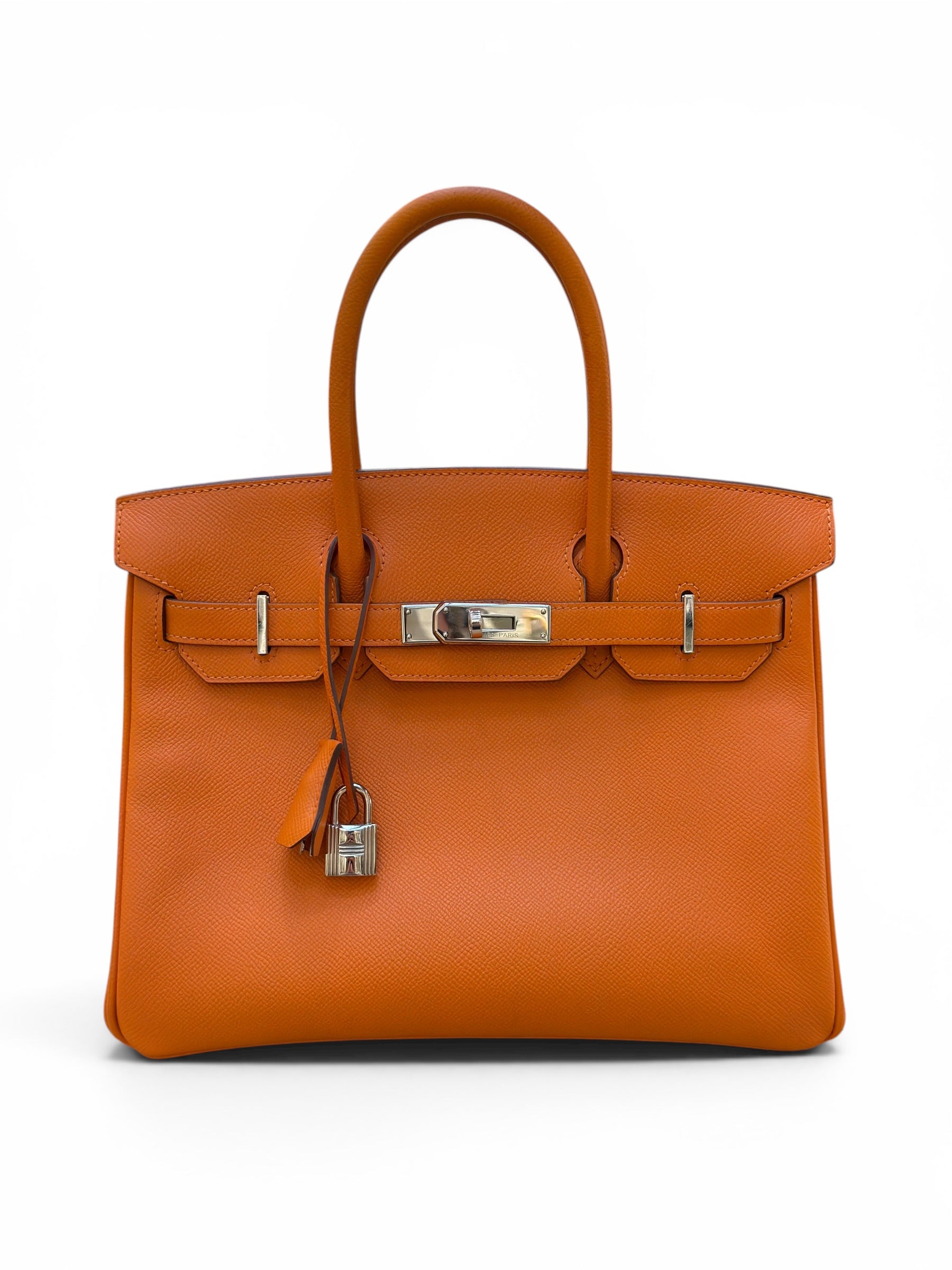 Hermès - Sac Birkin 30 Orange