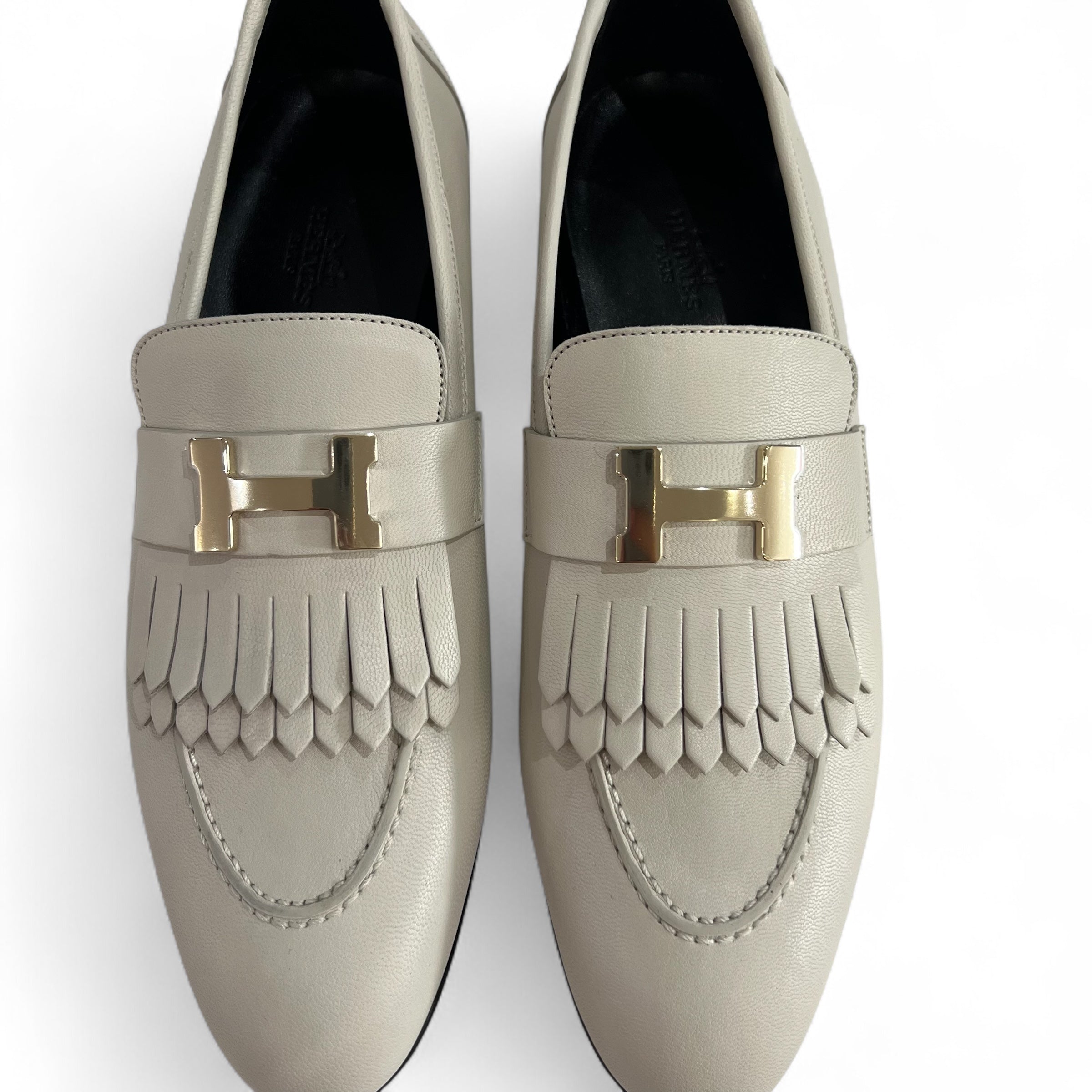Hermès - Mocassin royal t.39 1/2