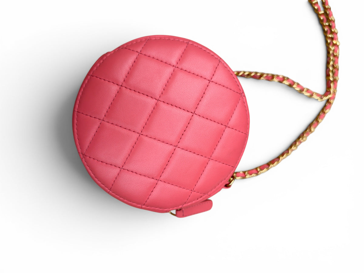 Chanel - Sac petit vanity rond édition limitée