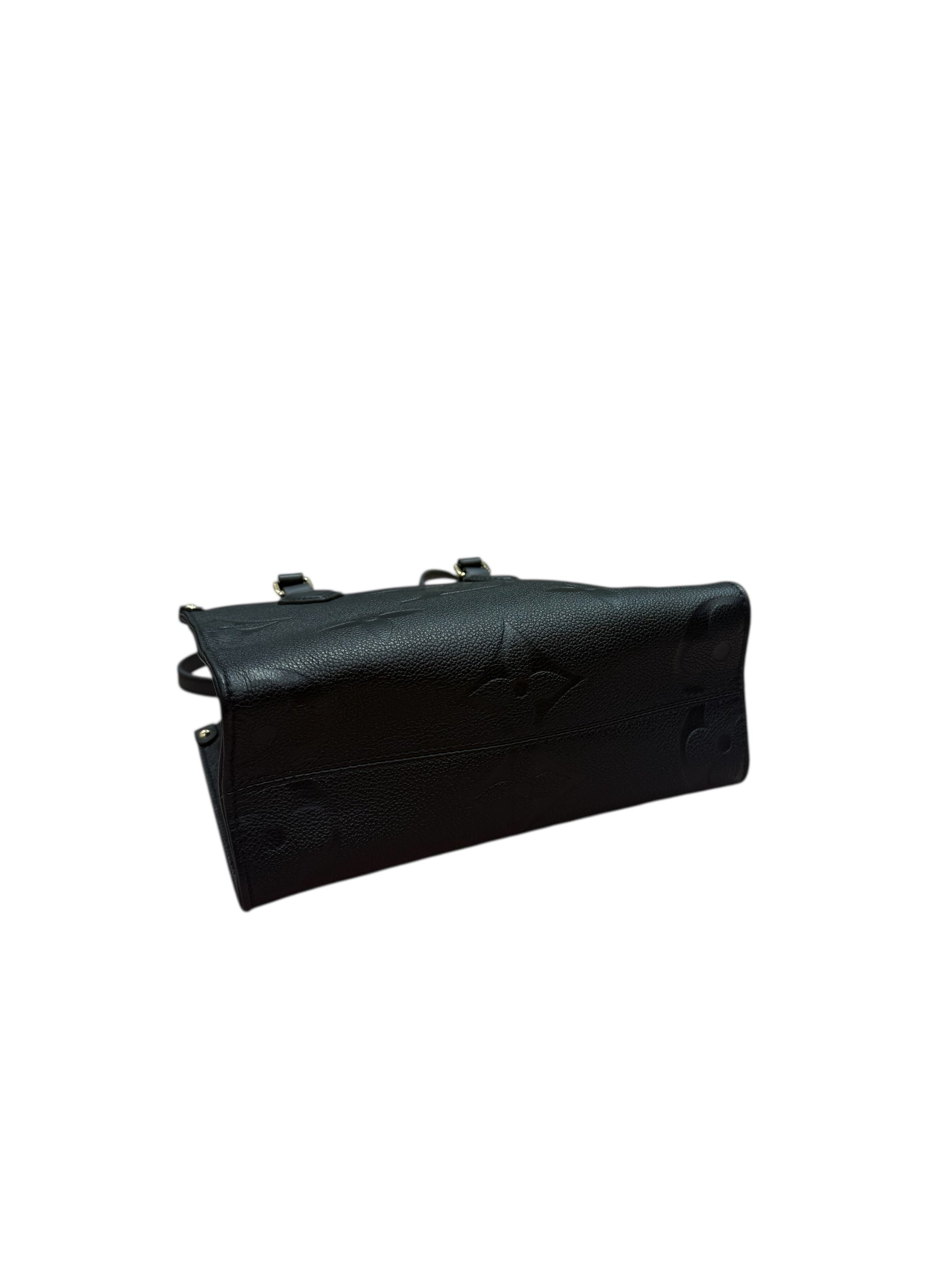 Louis Vuitton - Sac cabas petit Onthego cuir empreinte noir