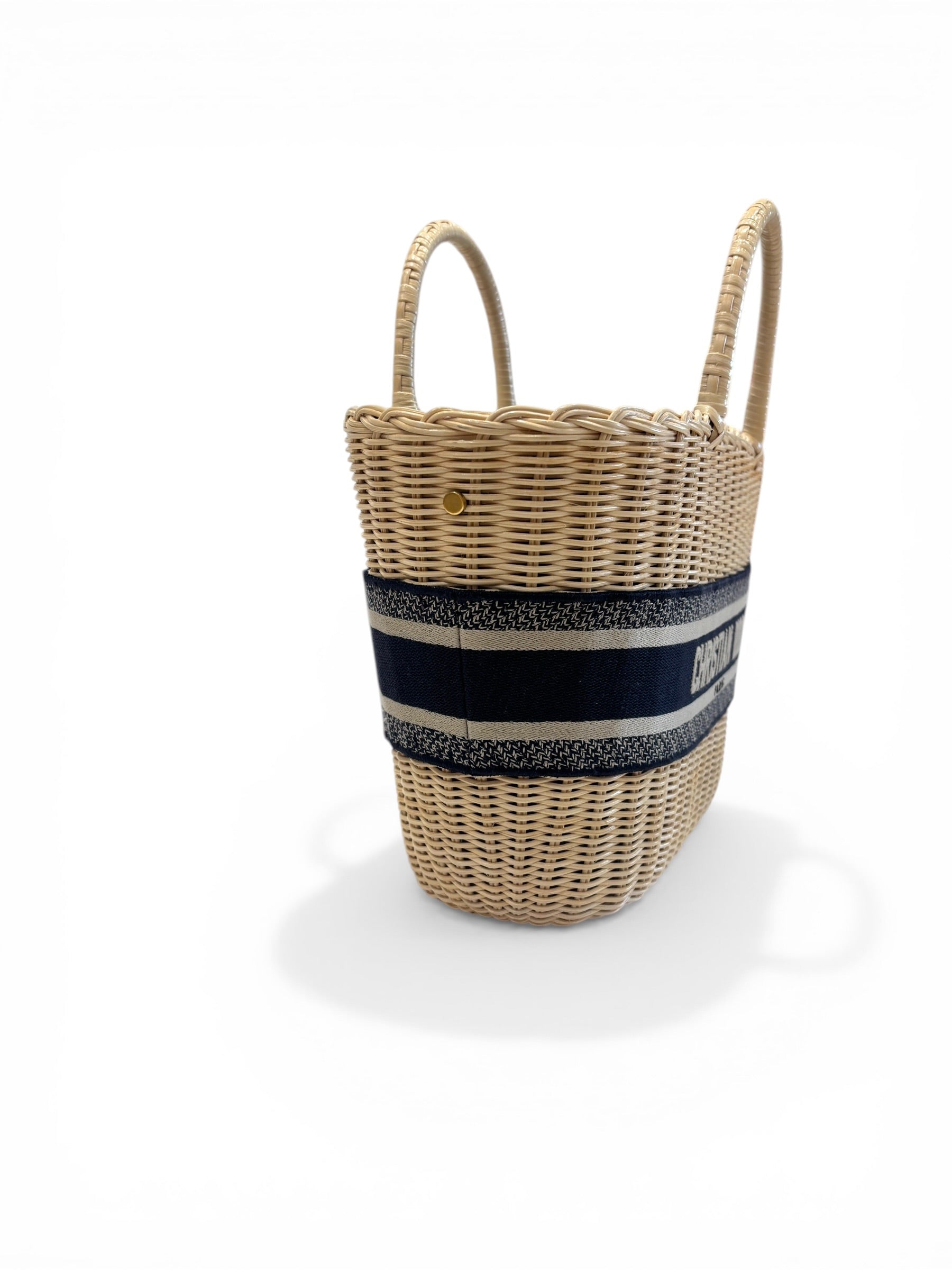 Christian Dior - Sac panier en osier Wicker