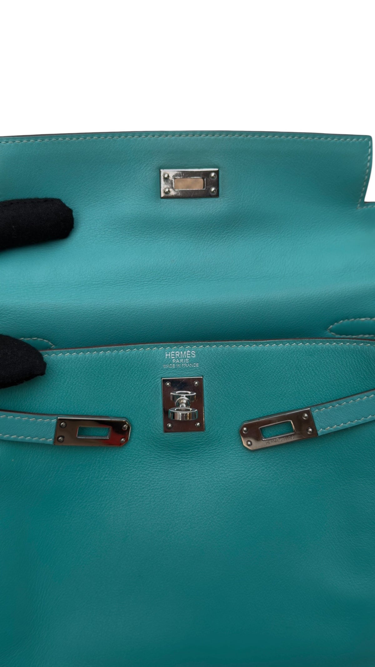 Hermès – Kelly II 25, retourné, aus Swift-Kalbsleder
