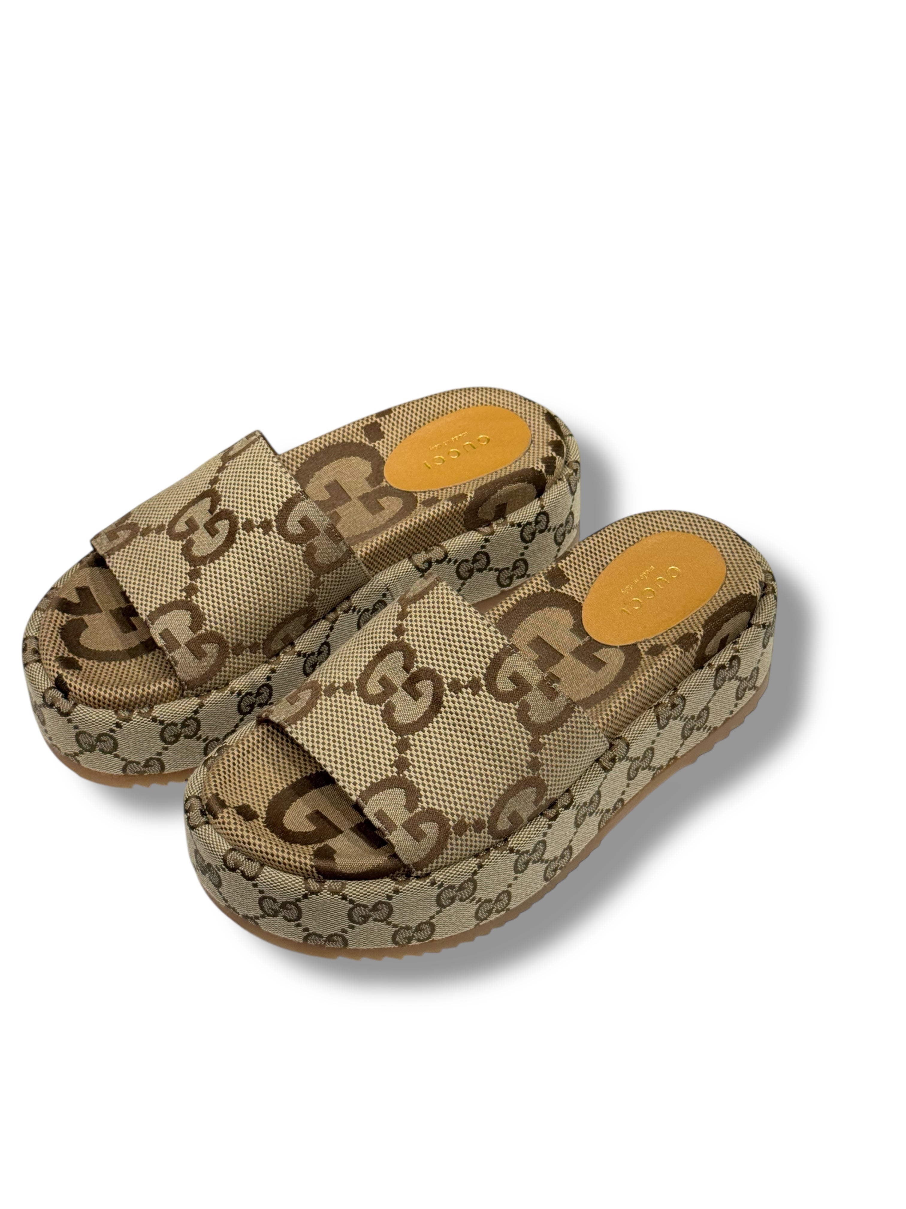 Gucci - GG Monogram Sandals – Les Folies d'Eugenie