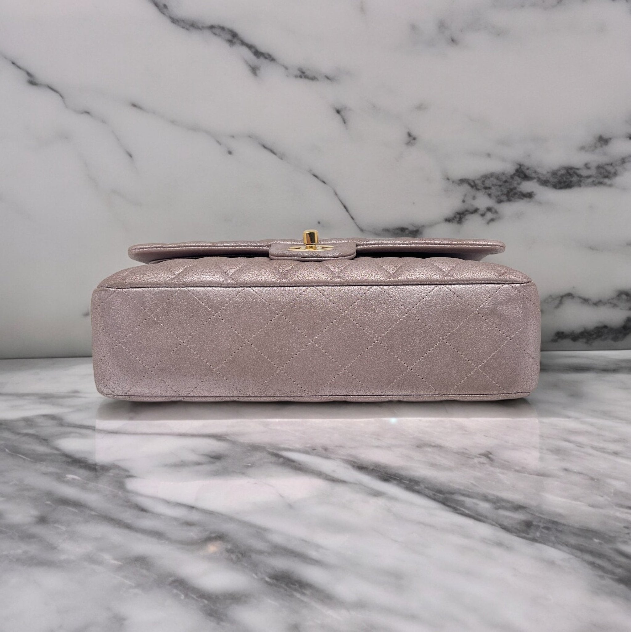Chanel - Sac Timeless Violet M 11.12 double flap