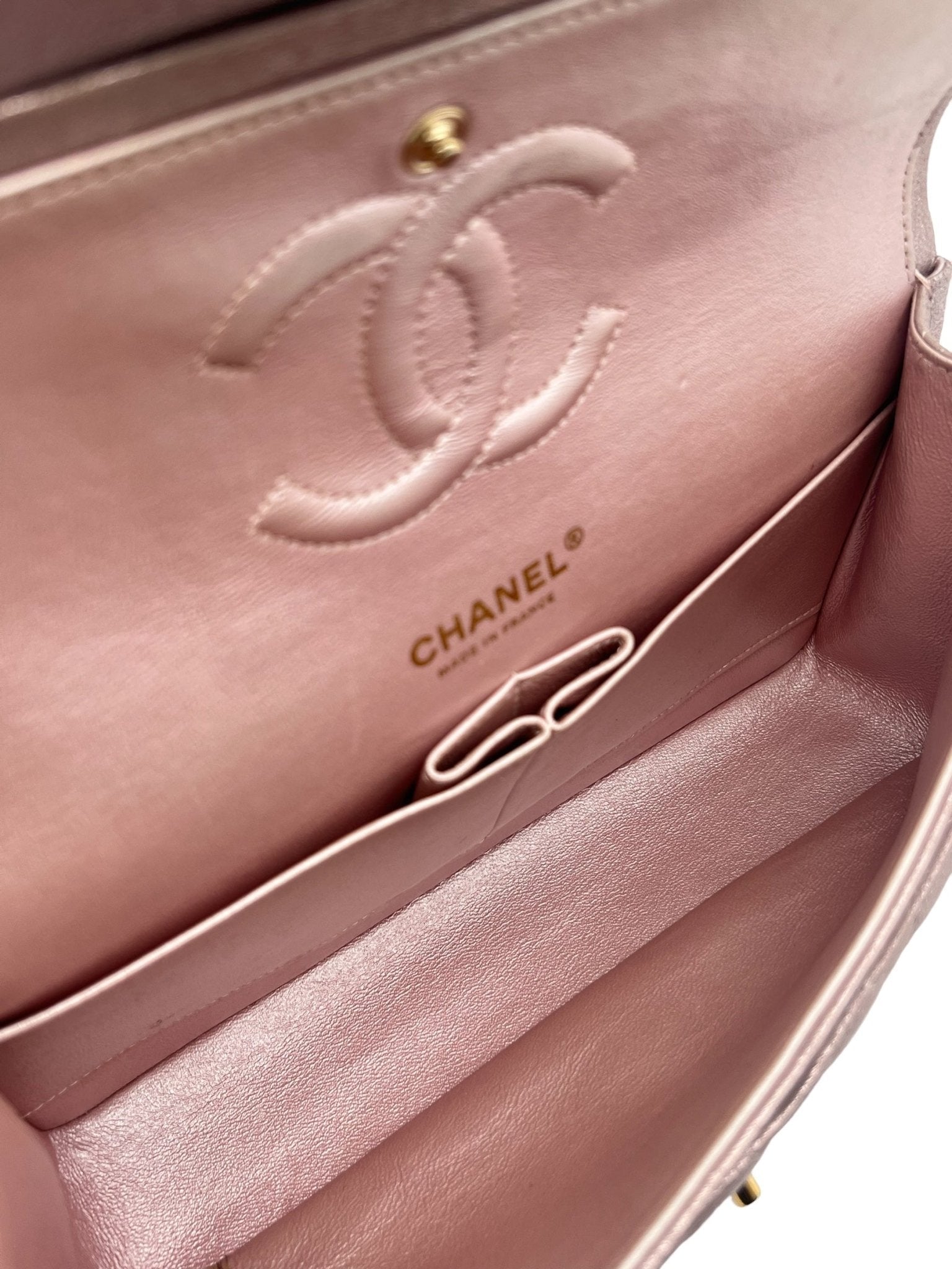 Chanel - Sac Timeless Violet M 11.12 double flap