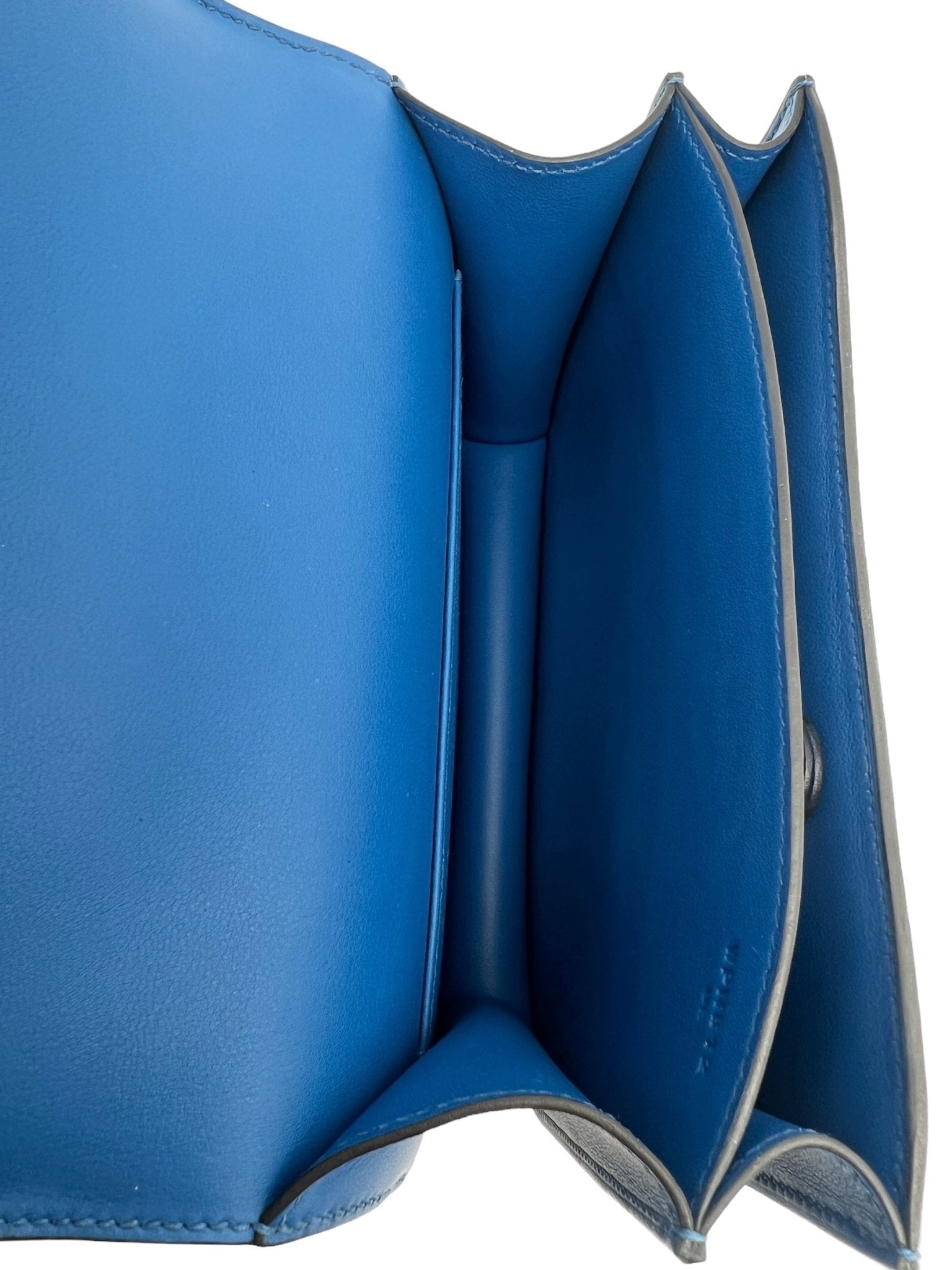Hermès - Constance 18 Tasche Blau Frankreich
