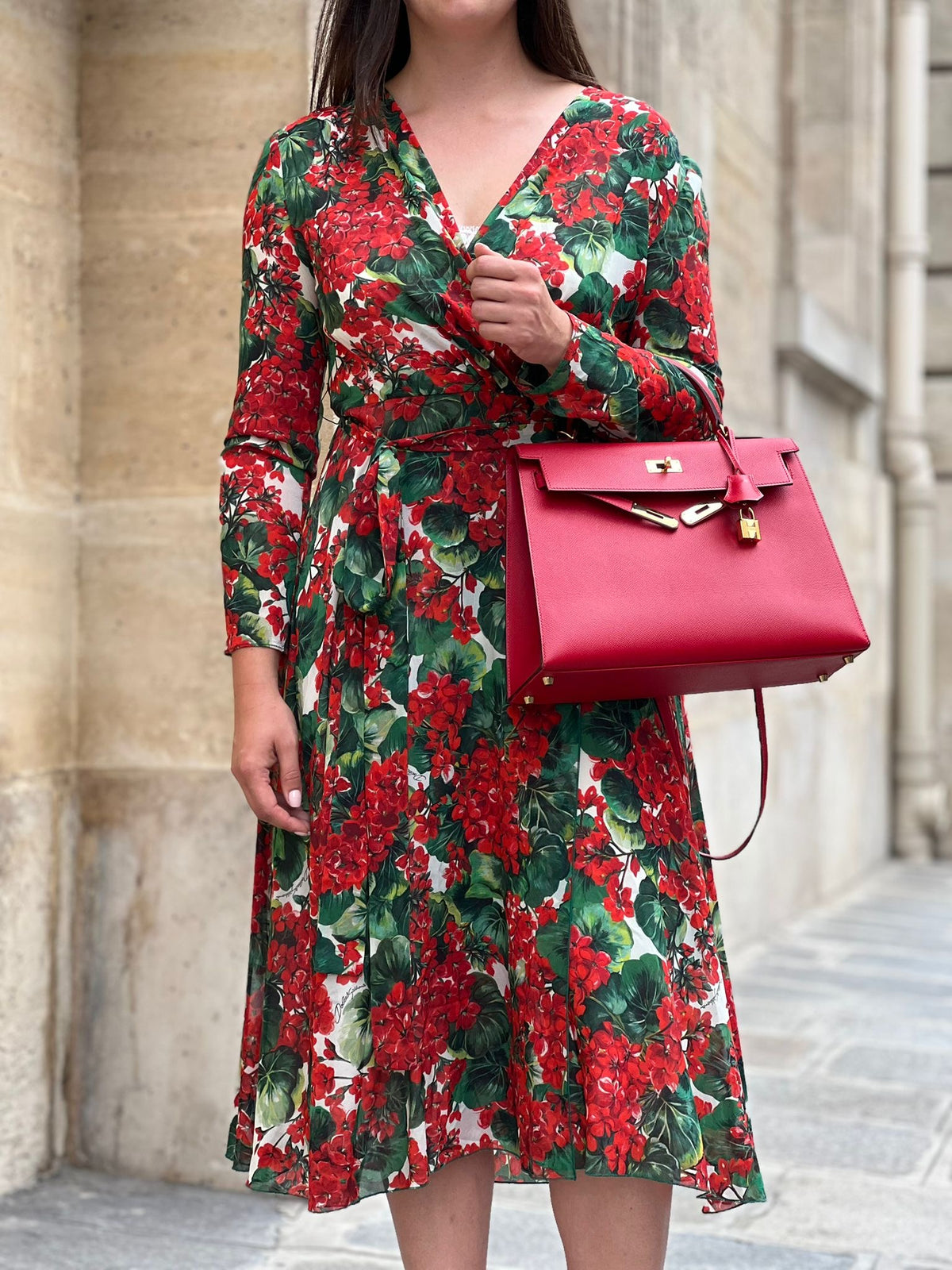 Dolce & Gabbana - Abito lungo floreale T.M