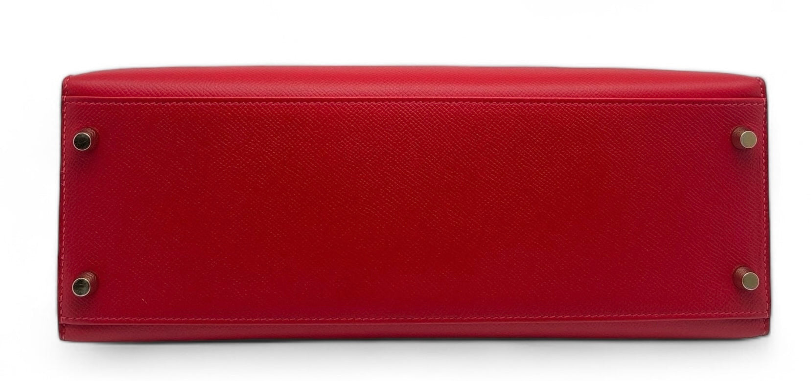 Hermès - Borsa Kelly 32 Sellier Epsom Casaque rossa