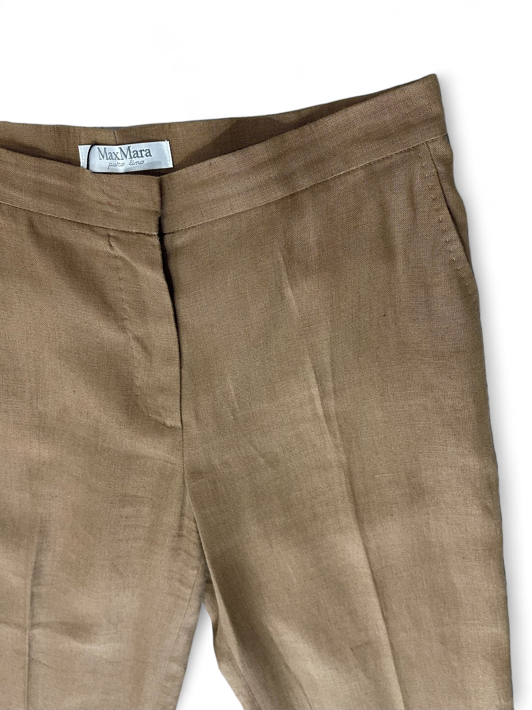 Max Mara - Leinenhose T40