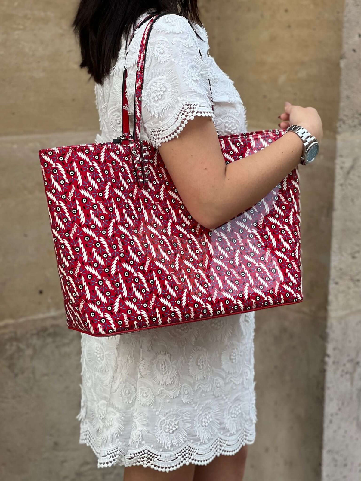 Louboutin - Borsa Cabas Cabata