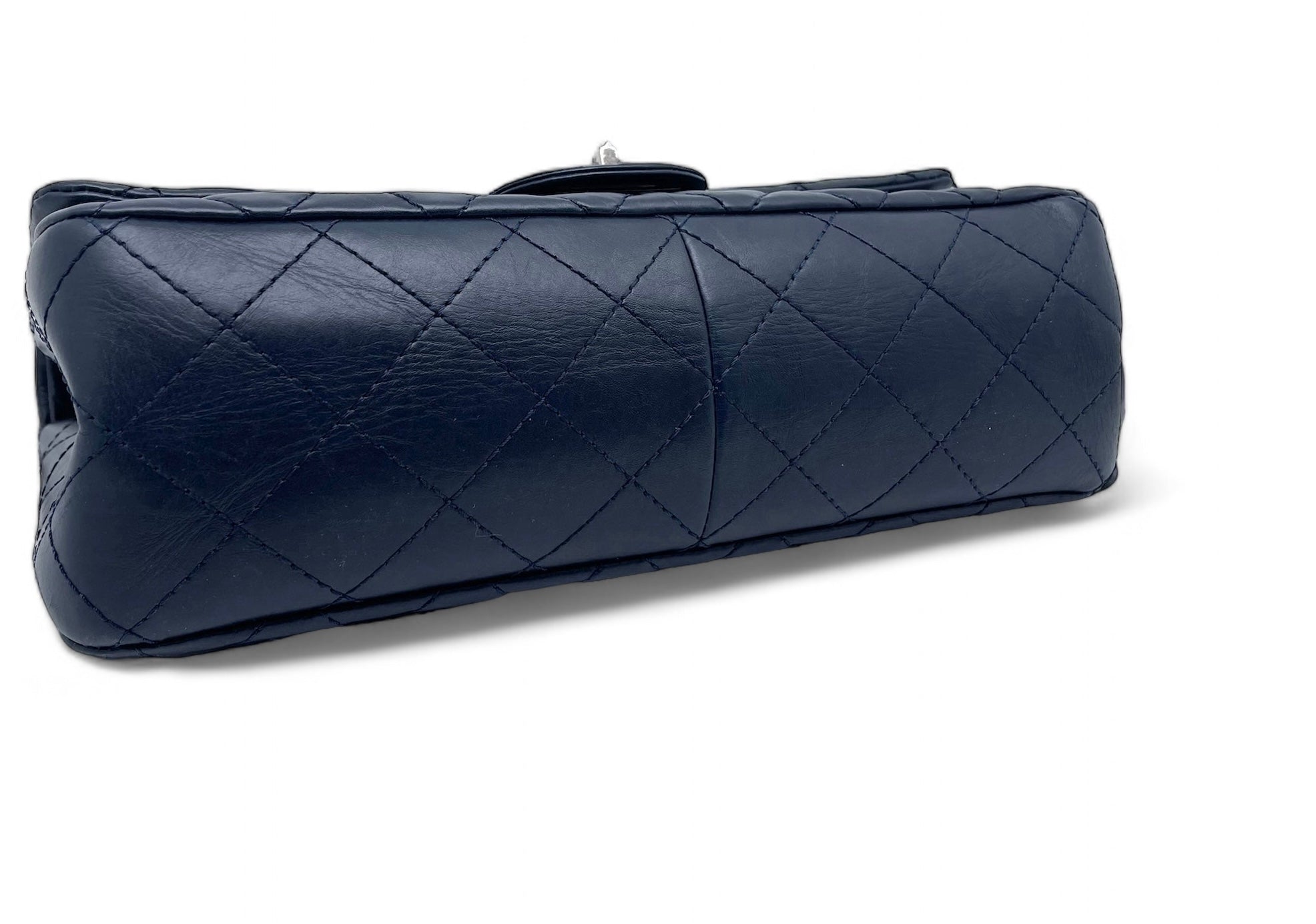 Chanel - Borsa 2.55 blu navy