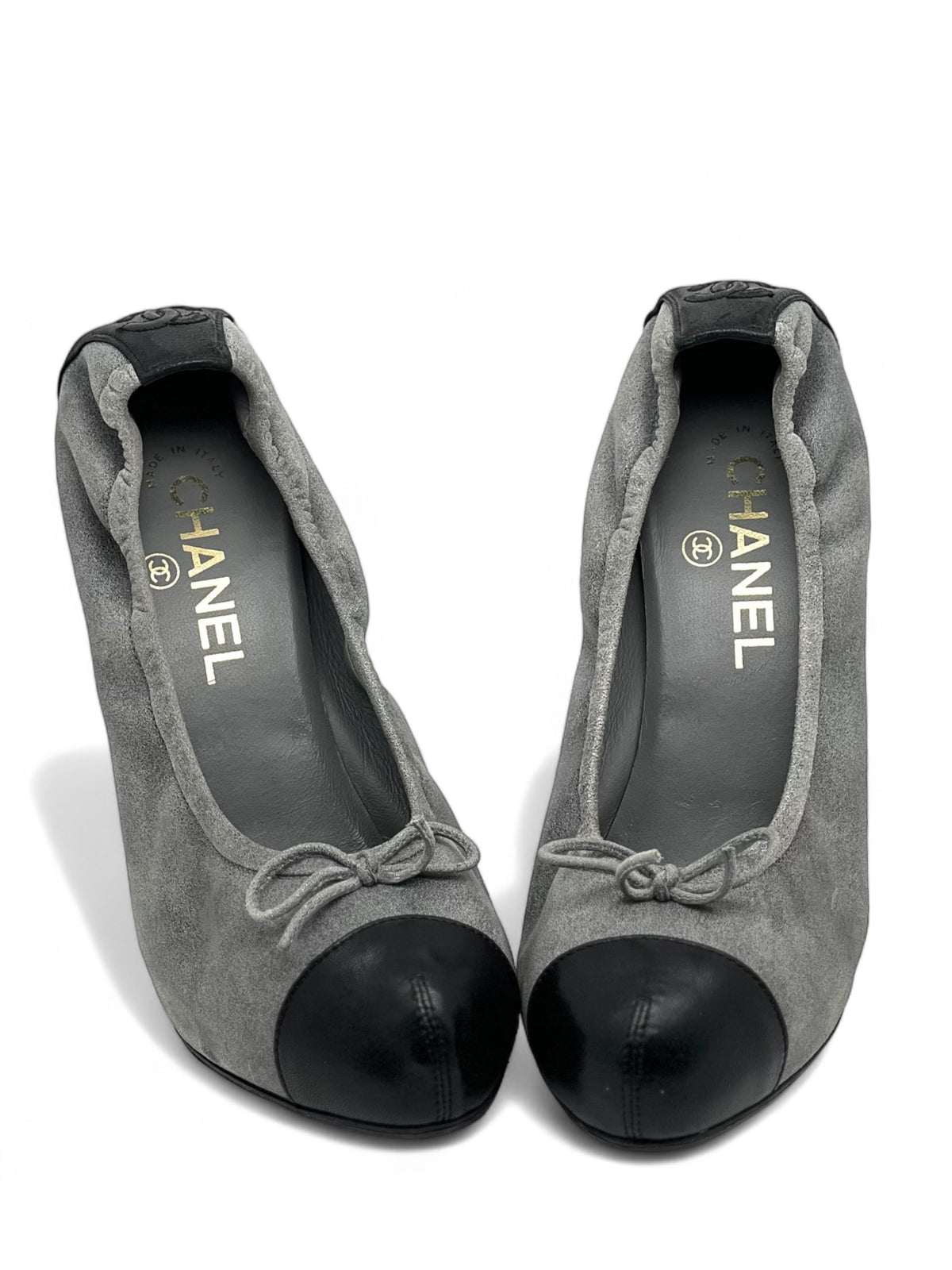 Chanel - Ballerina-Pumps Gr.37,5