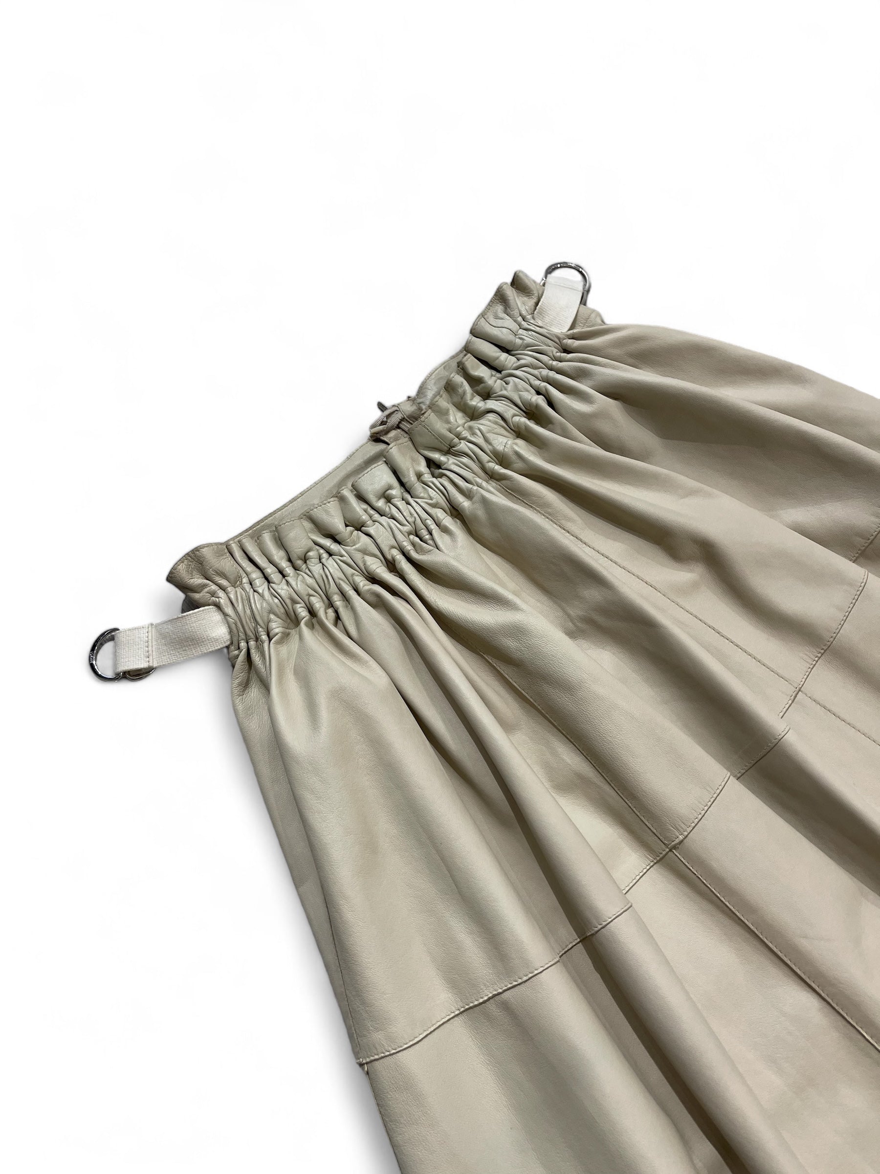 Loewe - Jupe longue En Cuir TS