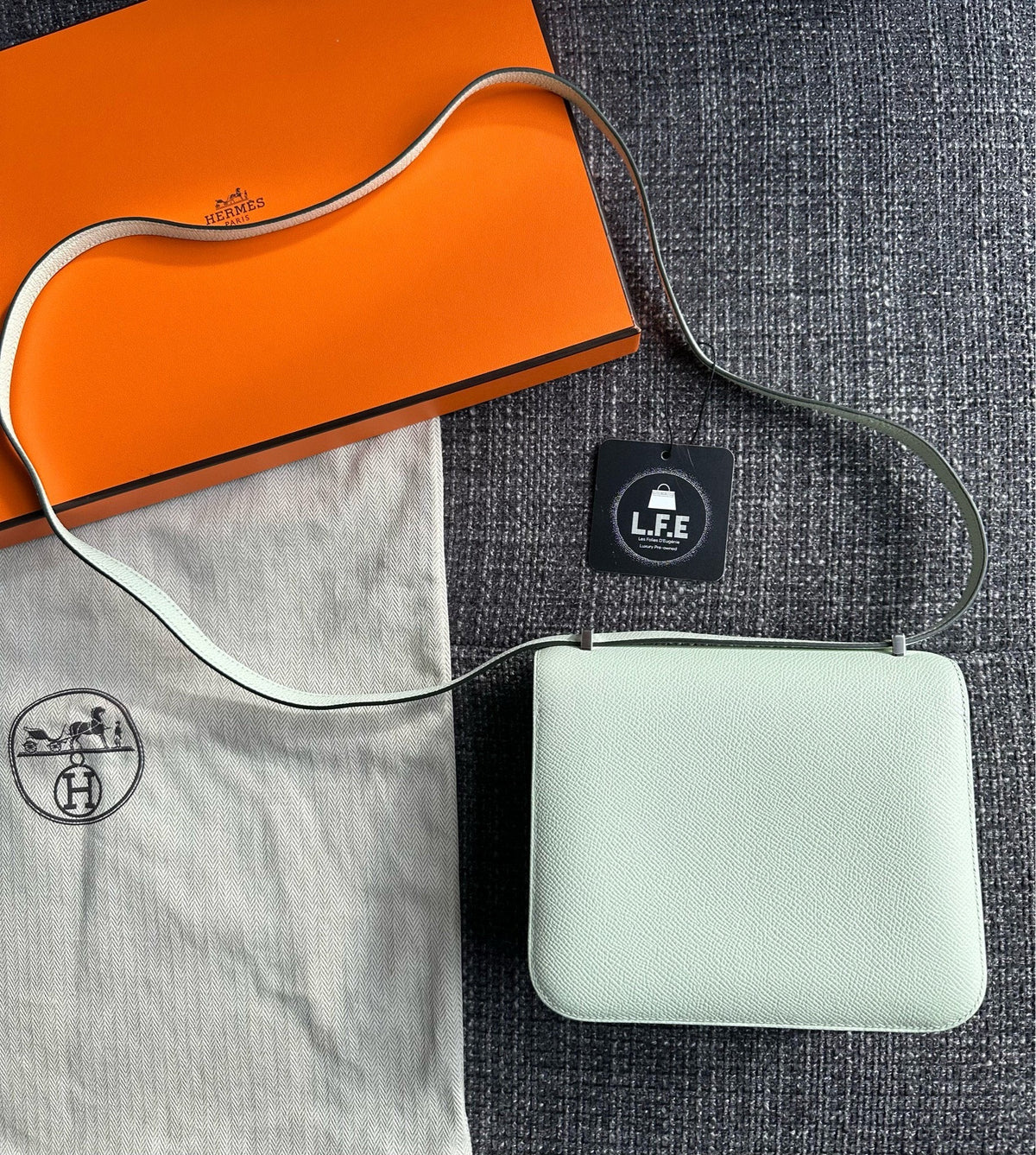 Hermès - Constance 18 bag, Fizz Green