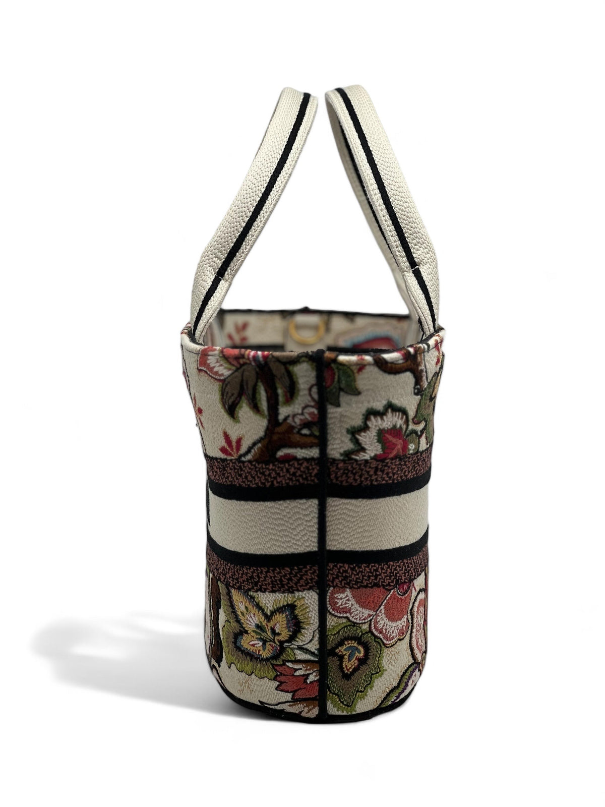 Dior - Albero della embroidered hat basket bag