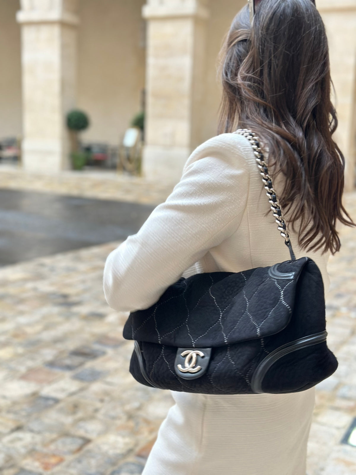 Chanel - Wildledertasche