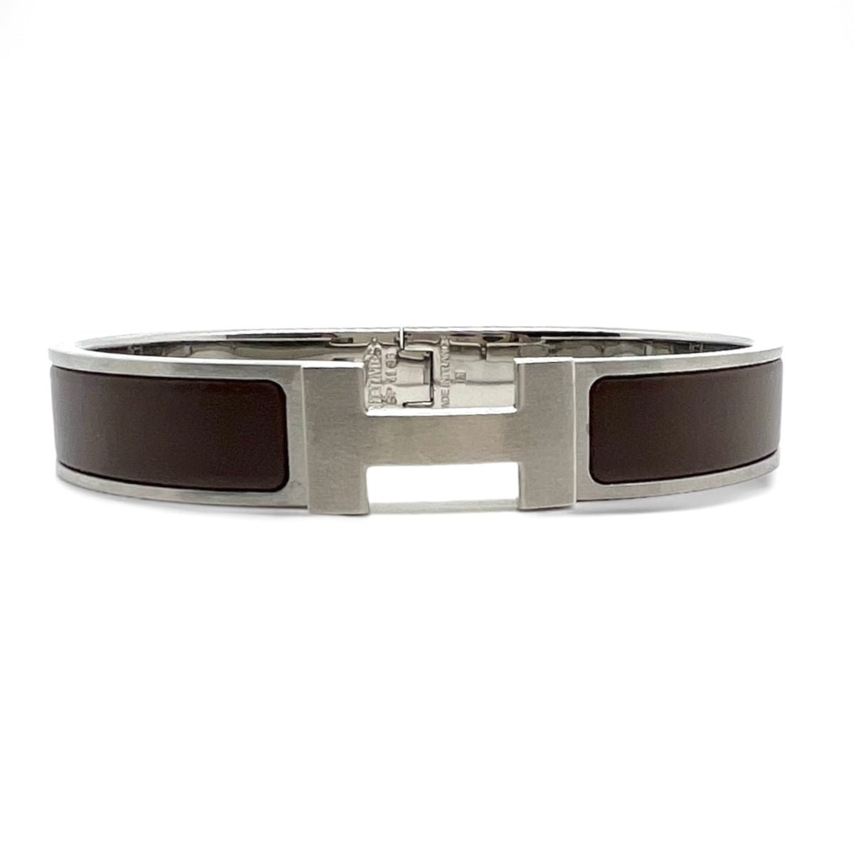 Hermès - Clic H Armband Braun TL