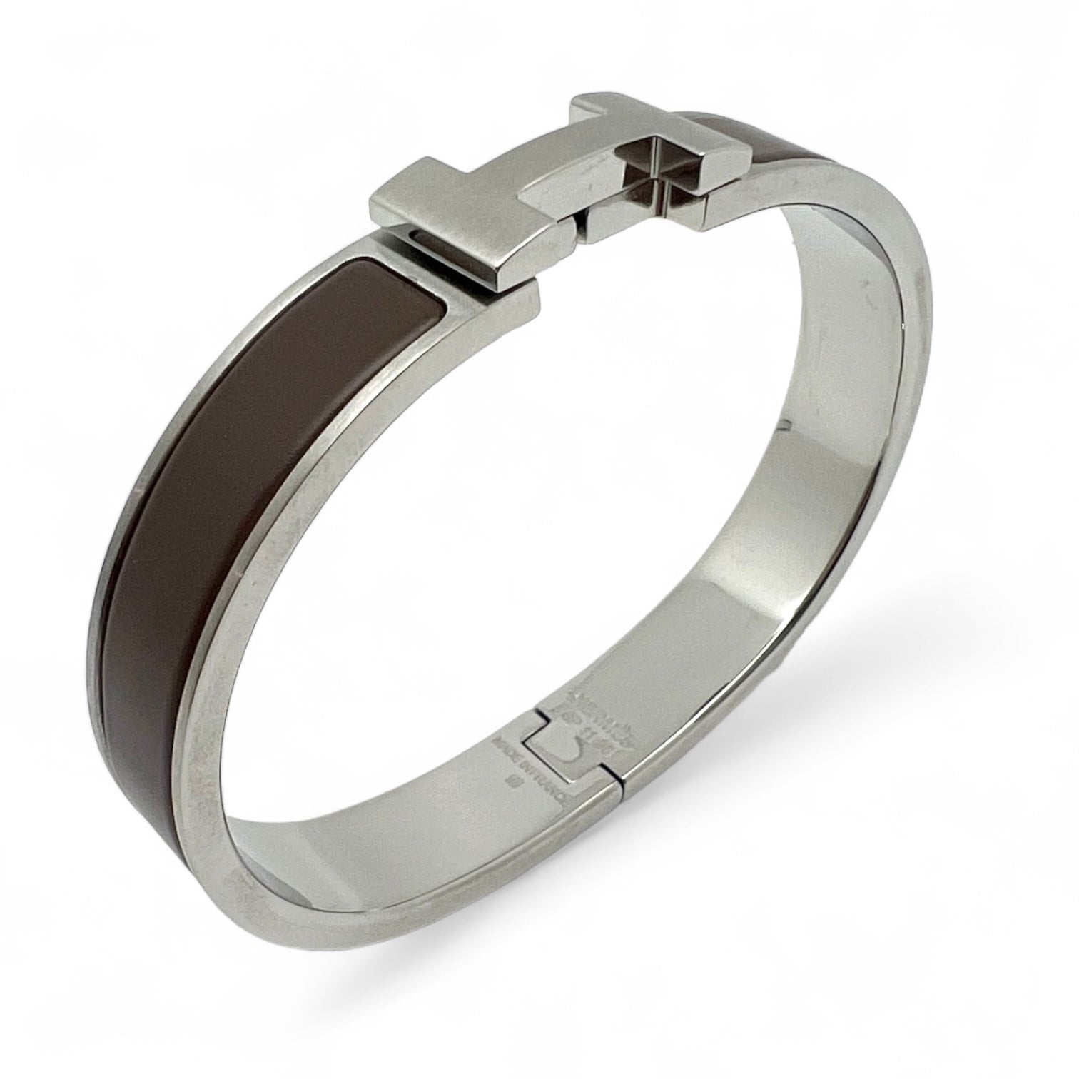 에르메스 - 브레이슬릿 클릭 H 브라운 TL