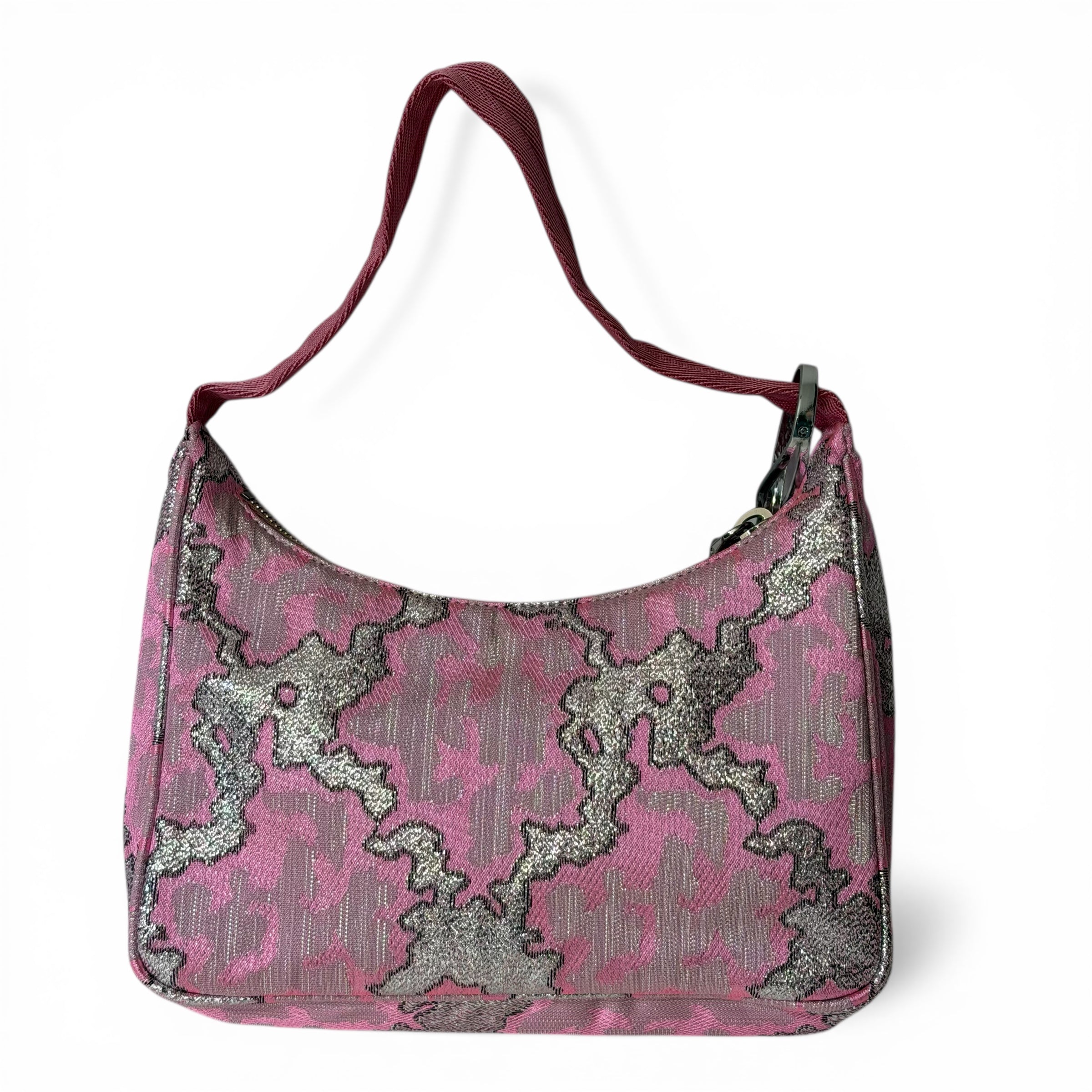 Sac Prada Ré éDition Rose et Argent | Les Folies d’Eugénie