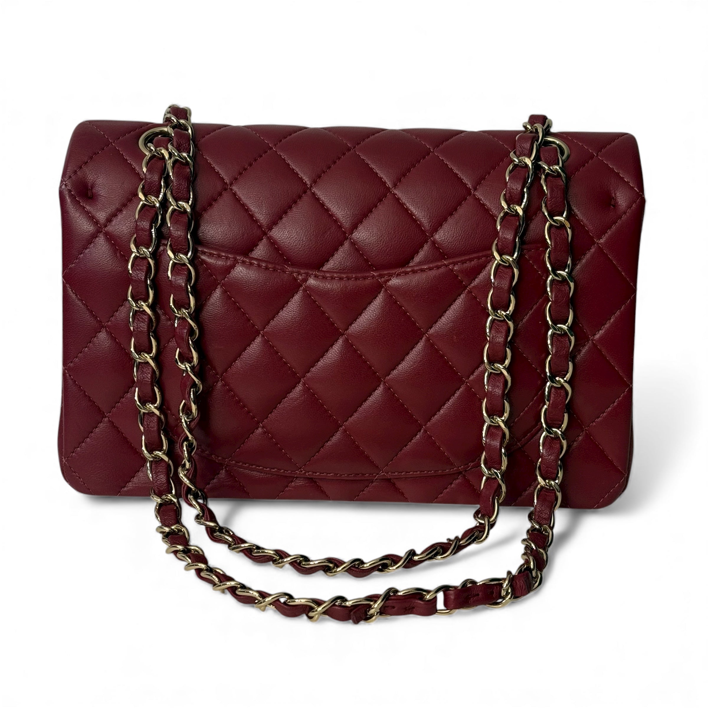 Chanel - Sac 11.12 petit modèle bordeaux