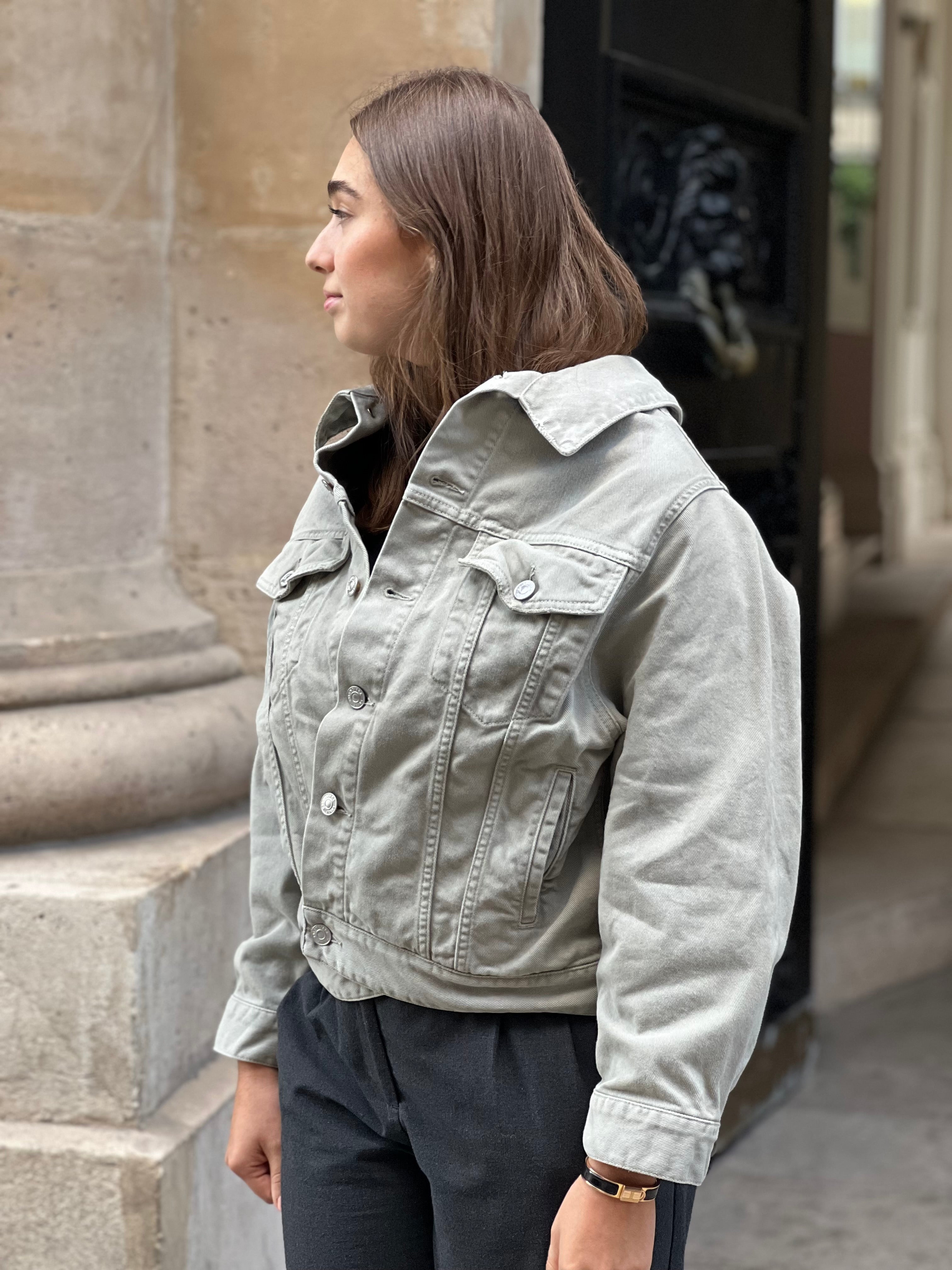 Balenciaga - Veste en jeans T38