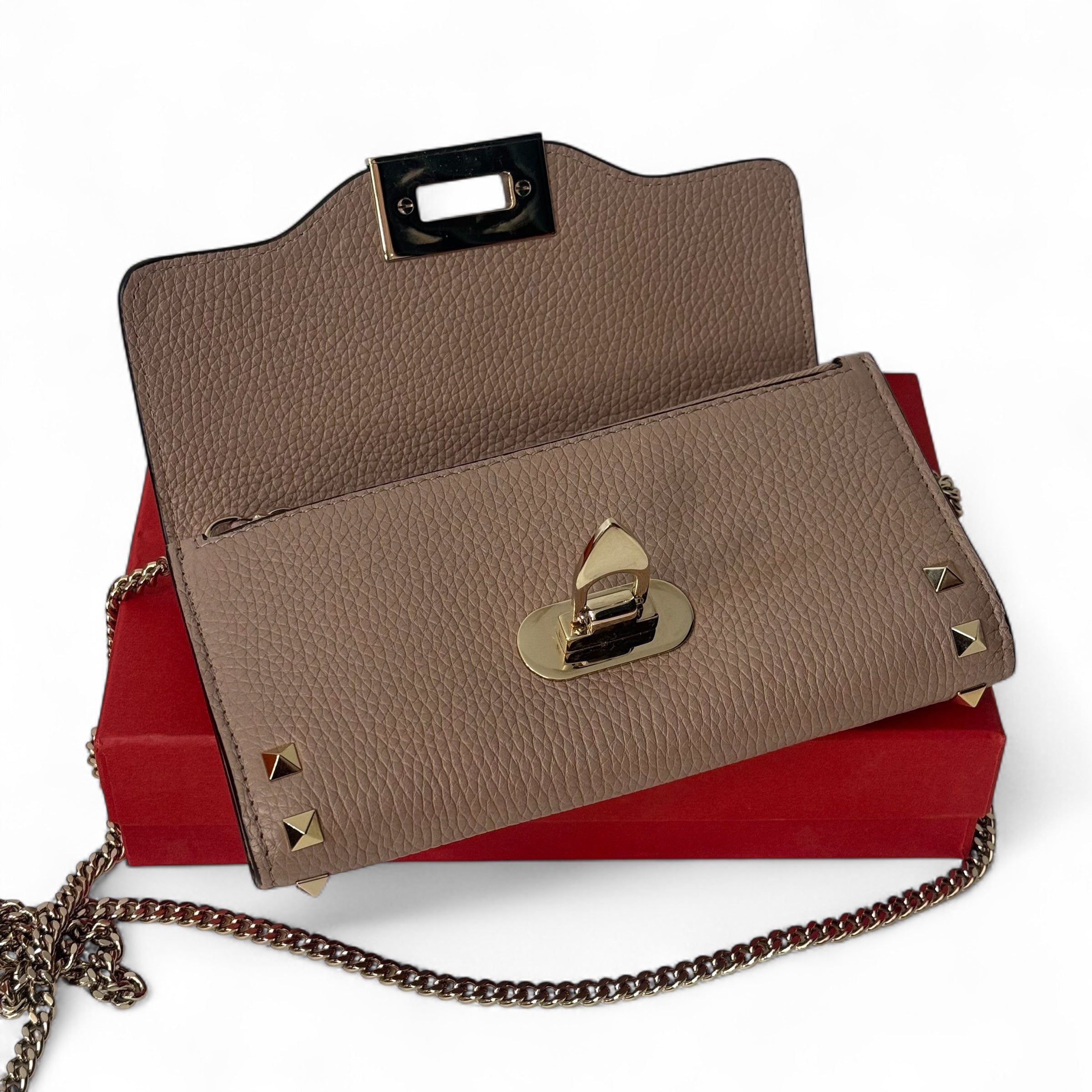 Valentino - Sac pochette Wallet on chain