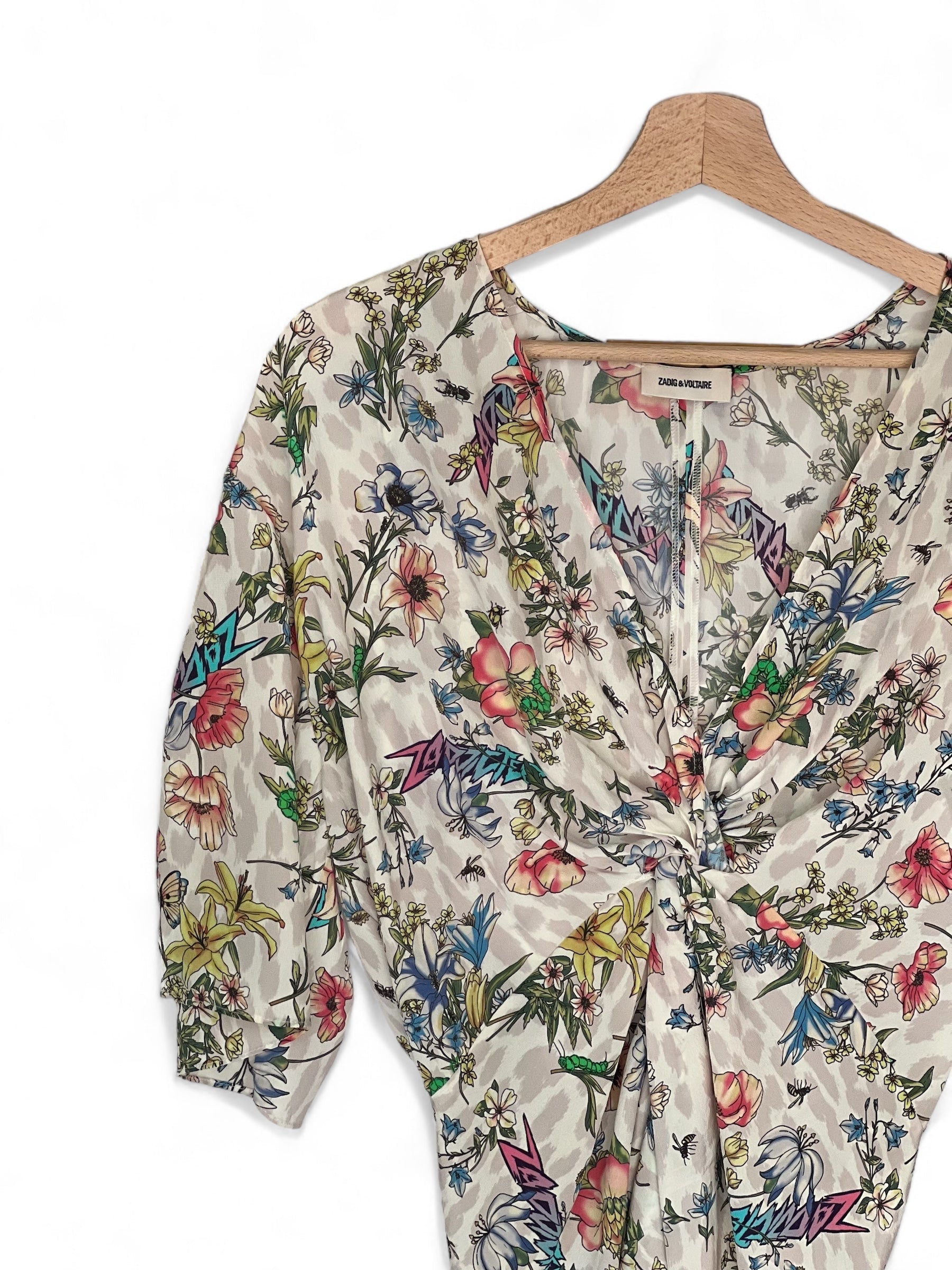 Zadig & Voltaire - Robe à fleurs T.M