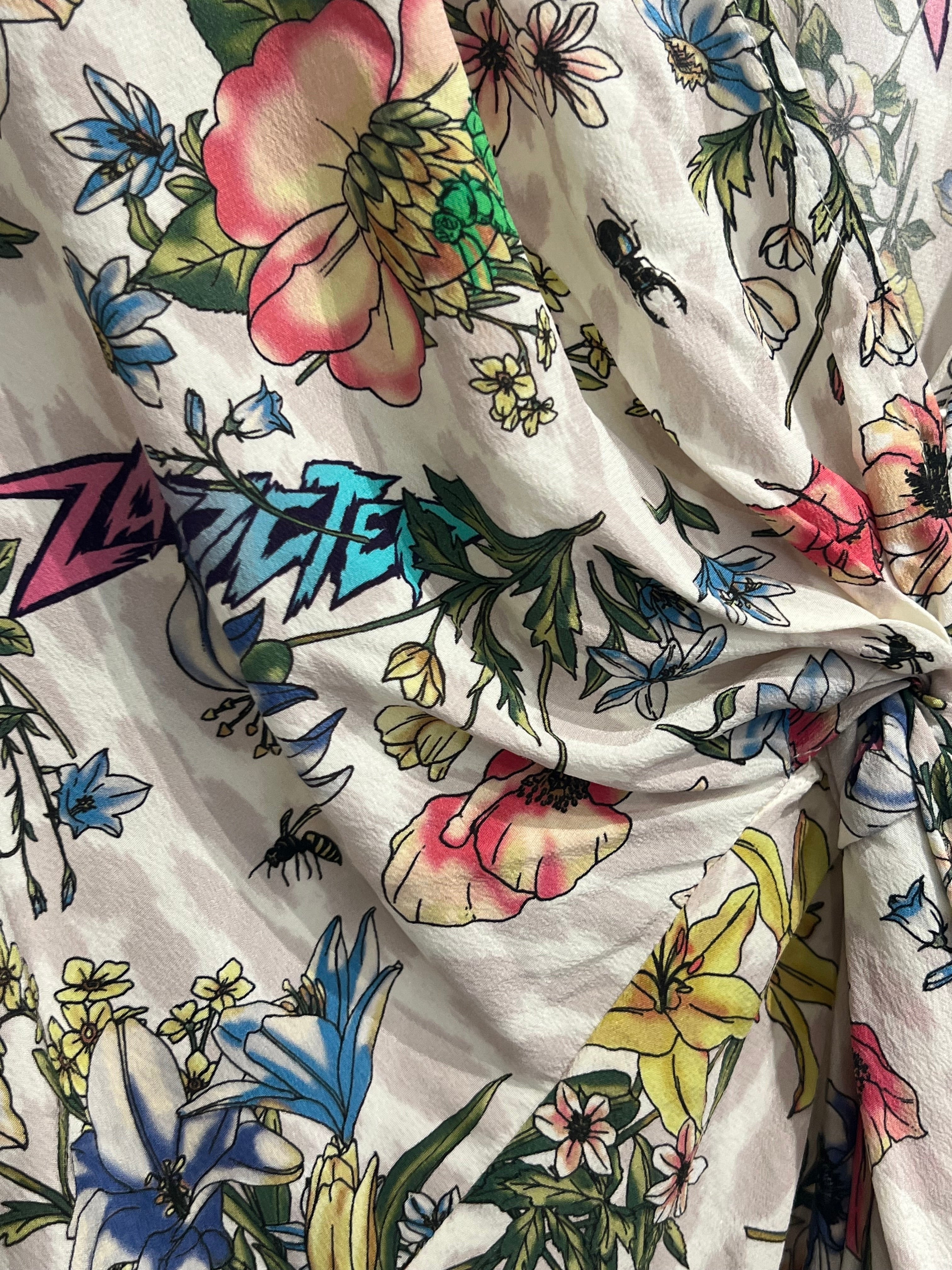 Zadig & Voltaire - Robe à fleurs T.M