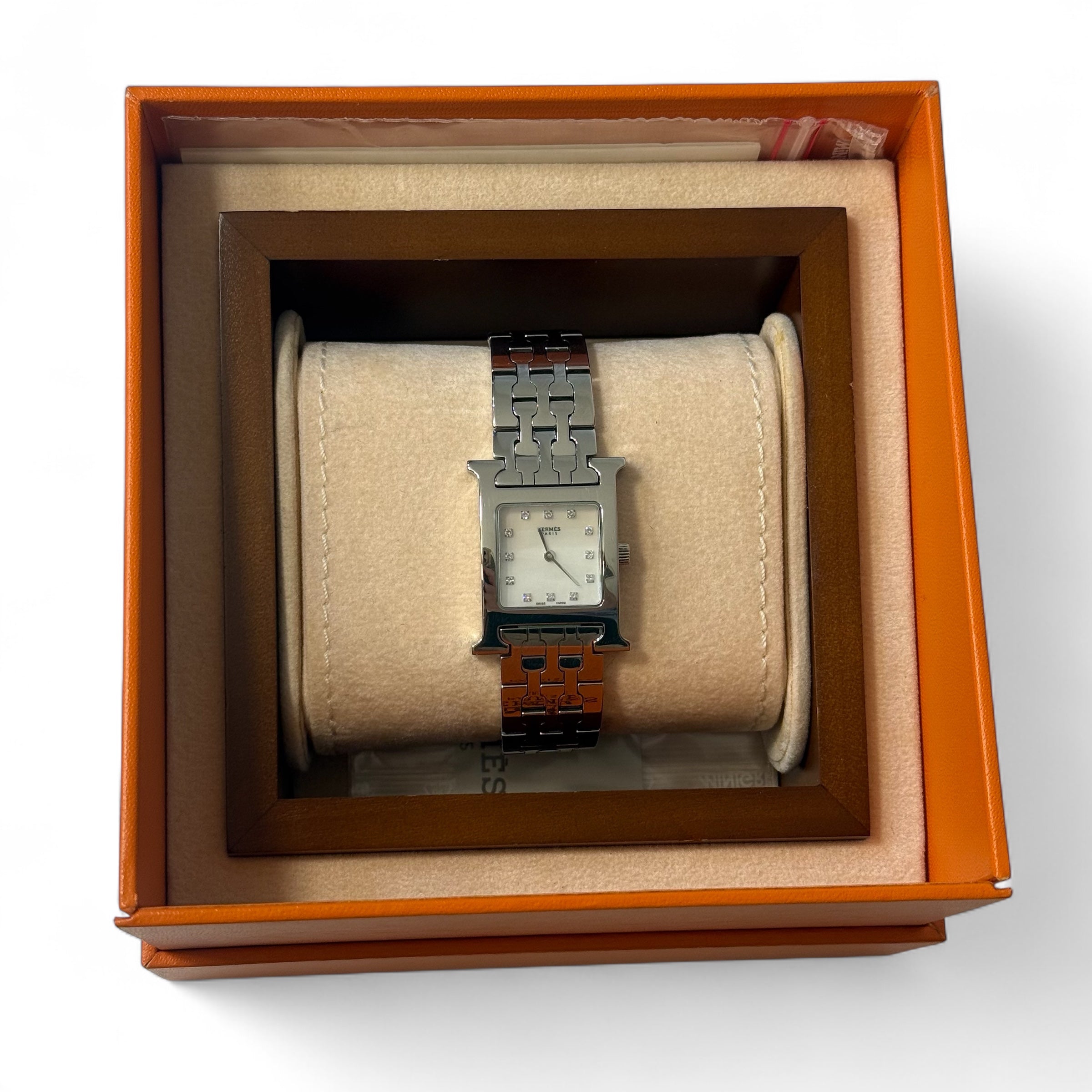Hermès - Montre Heure H petit modèle 25 mm