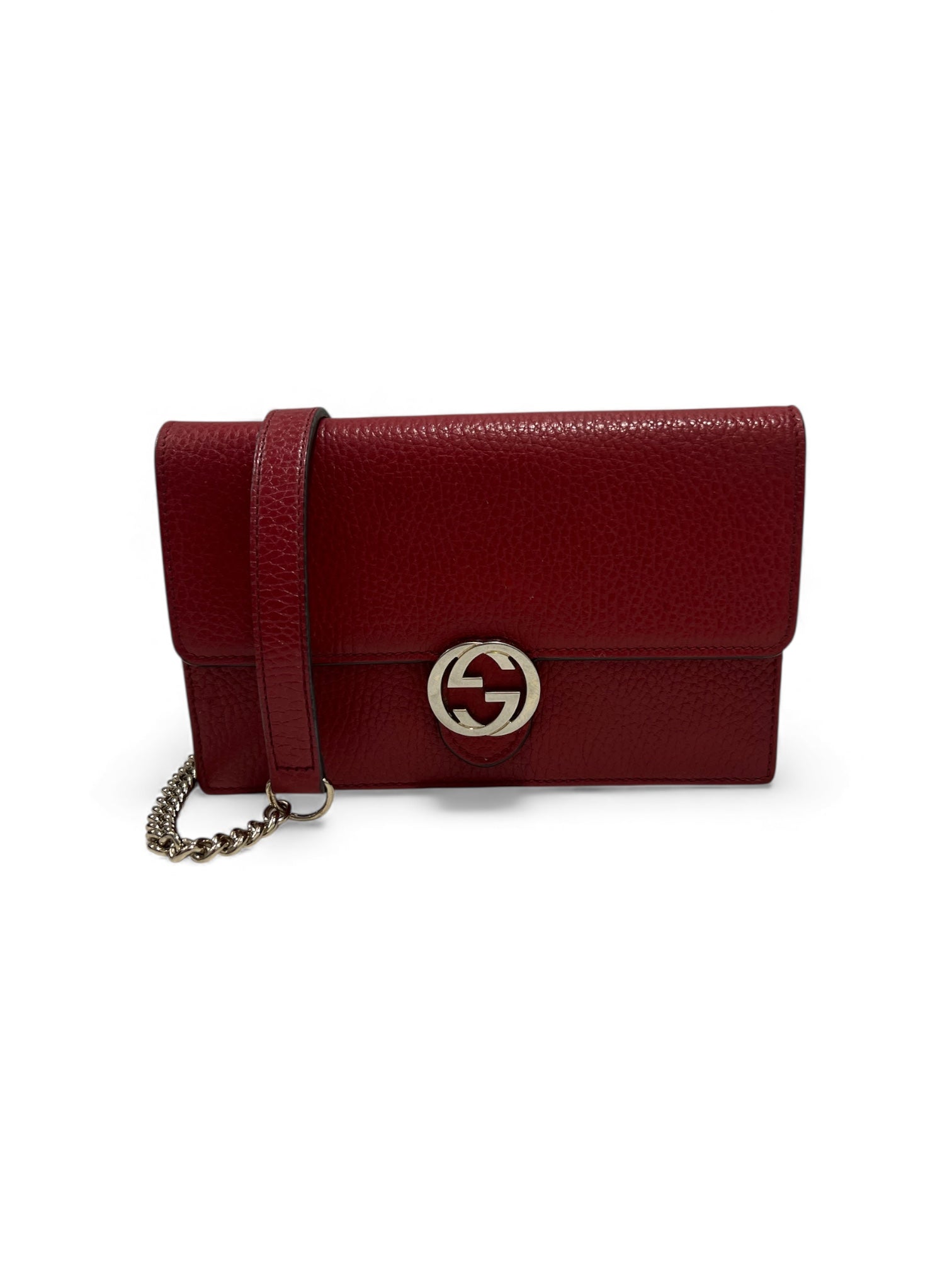 Gucci - Sac Bordeaux Interlocking GG