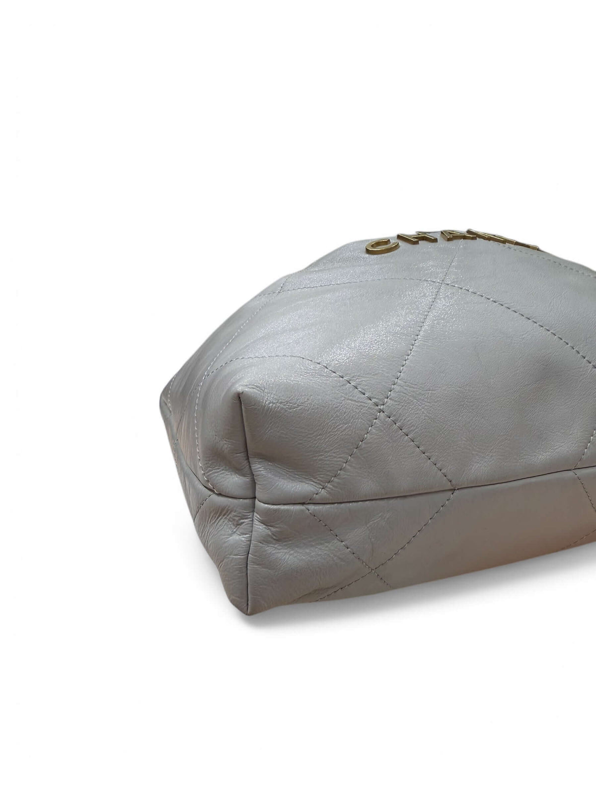 Chanel - Kleine Tasche 22 Hellgrau