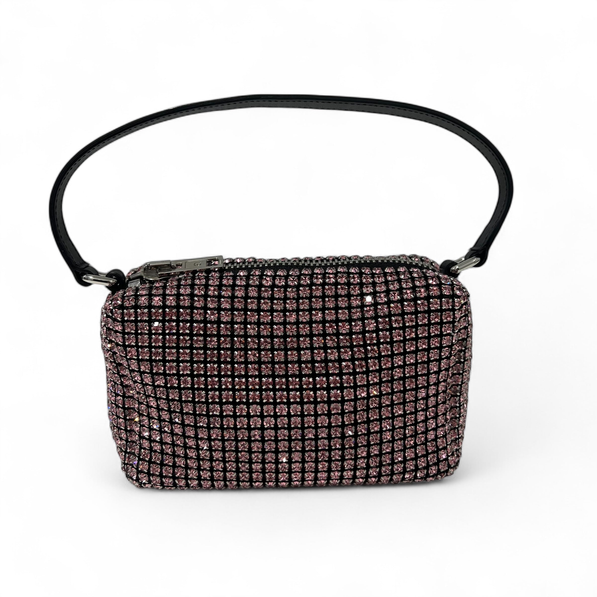 Alexander Wang - Pochette à strass rose