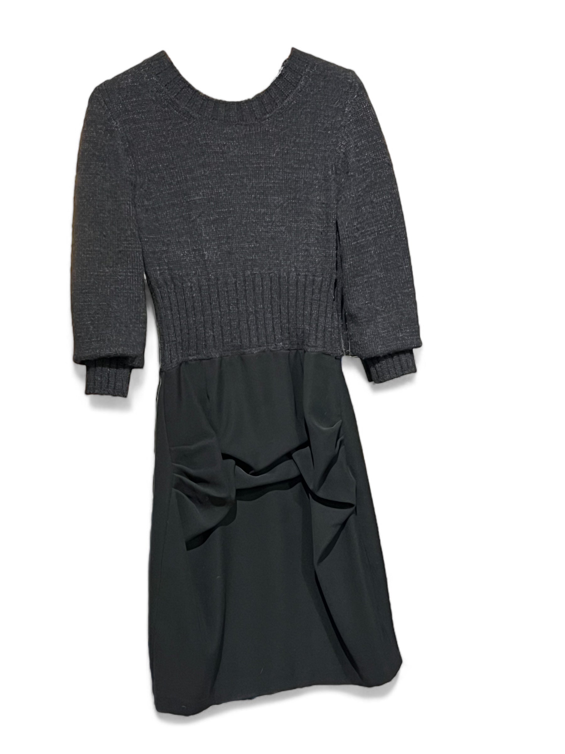 Chanel - Bi-material Dress Size 38