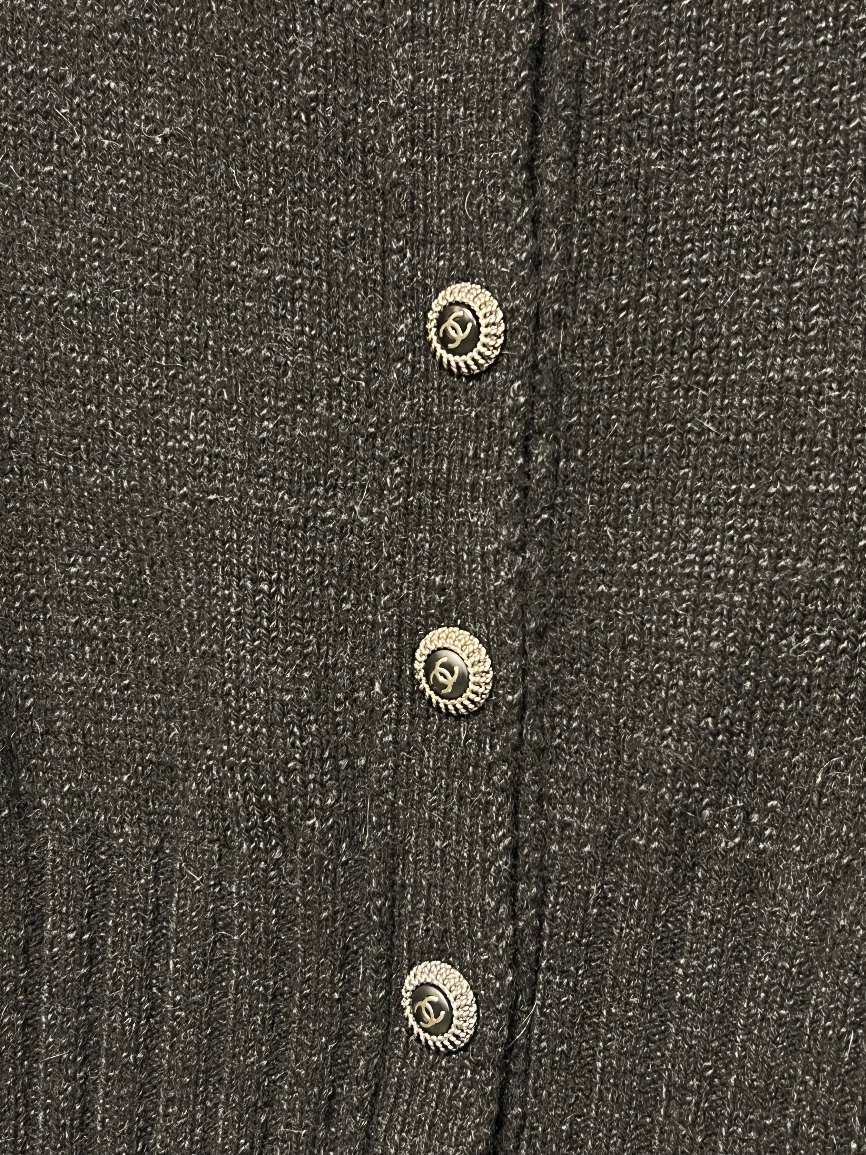 Chanel - Robe bimatière T38