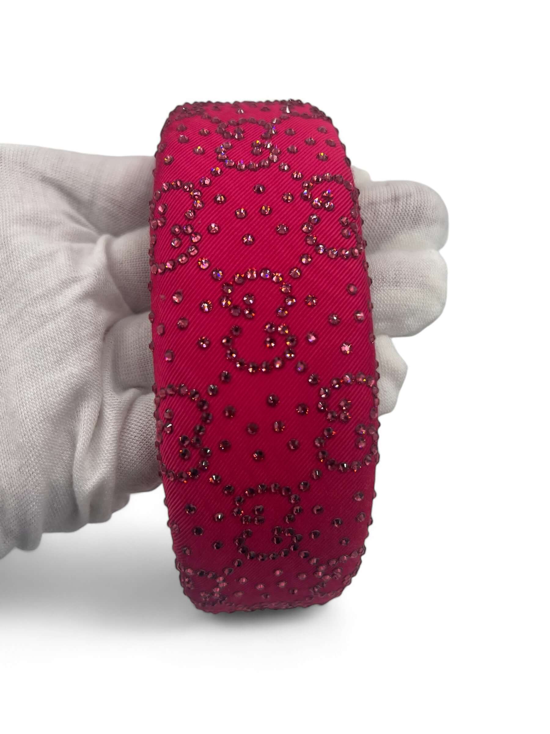 Gucci - Haarreif mit Strasssteinen