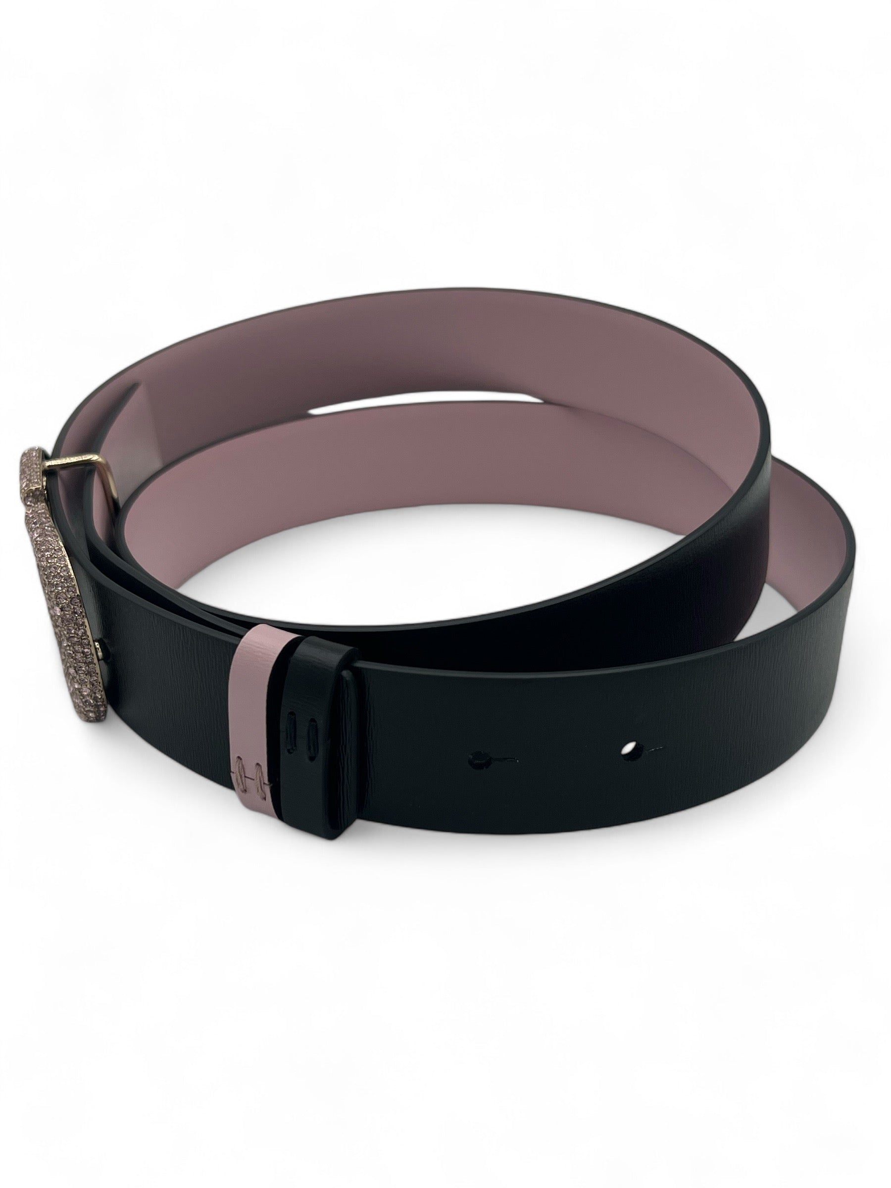Valentino - Reversible rhinestone belt size TS