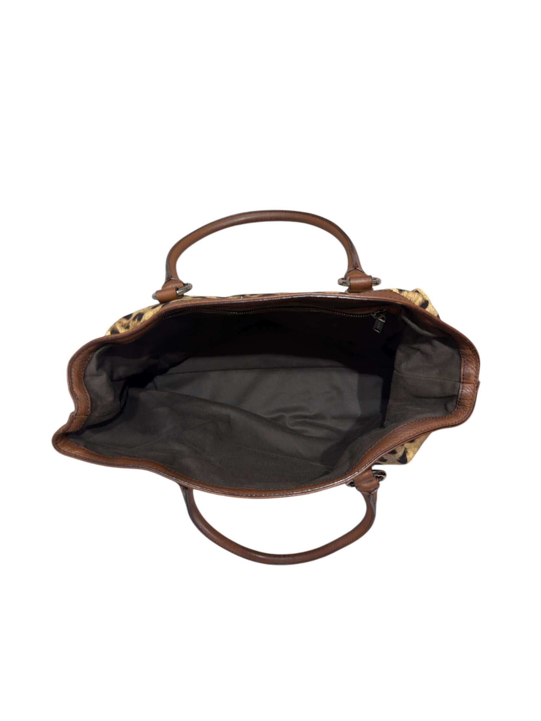 Dolce & Gabbana - Sac cabas en tissus léopard