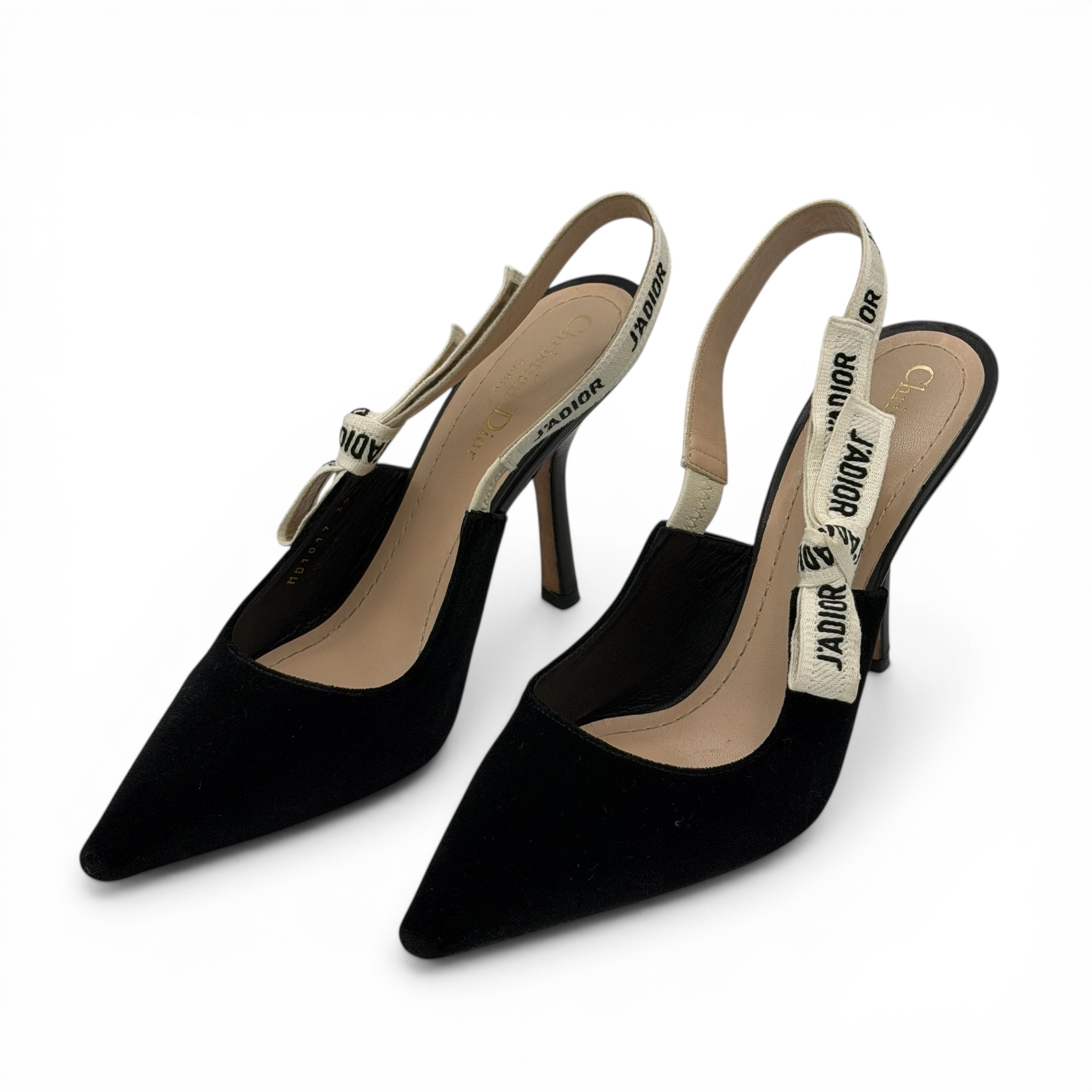 Dior Slingback J’adior Velours T.39 | Les Folies d’Eugénie