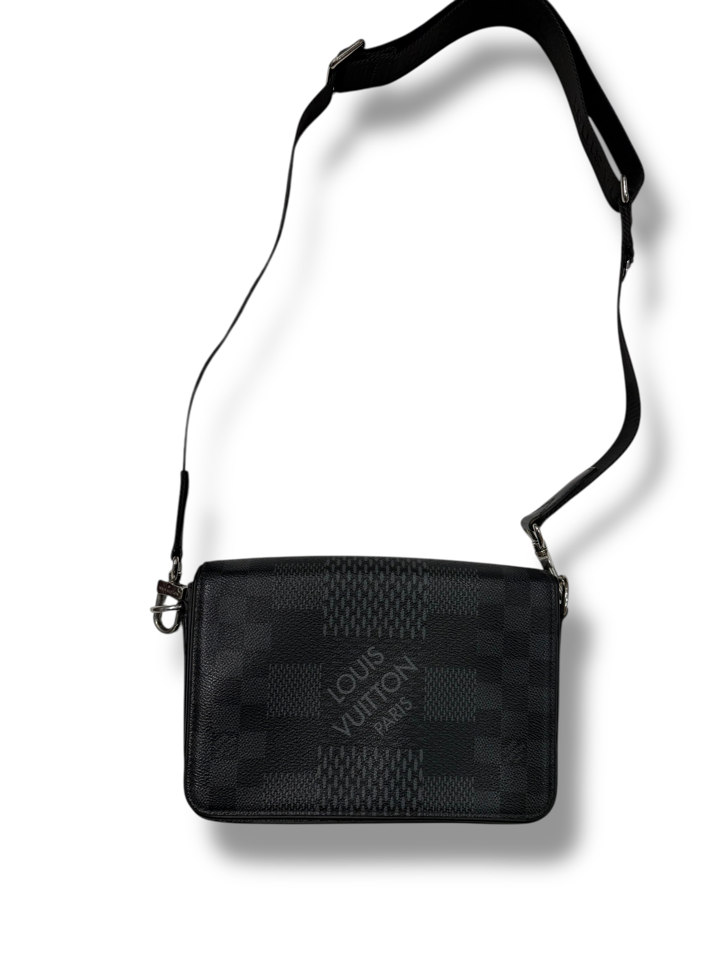 Louis Vuitton - Sac Messenger damier graphite