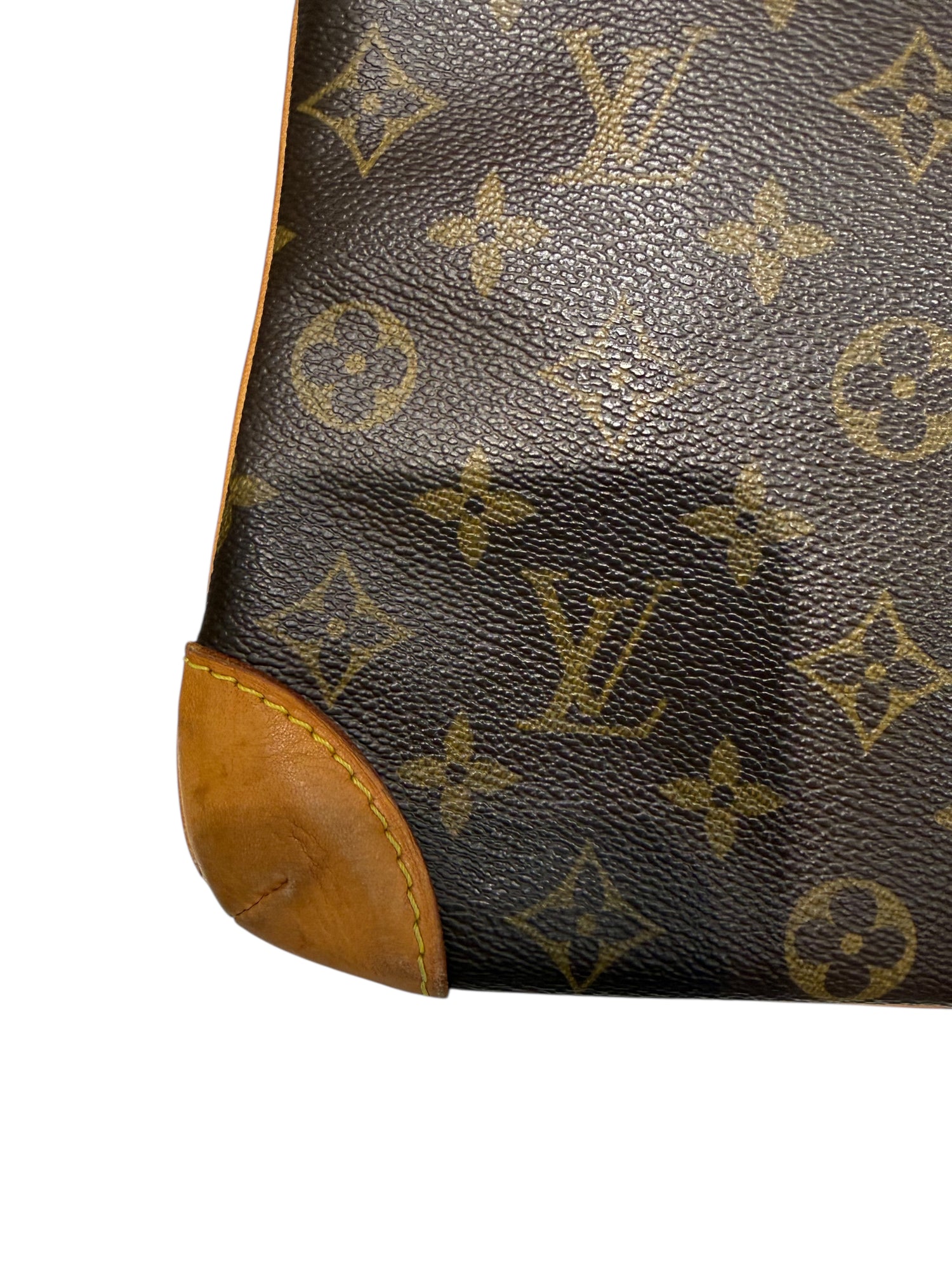 Louis Vuitton - Sac cabas plat en toile monogramme