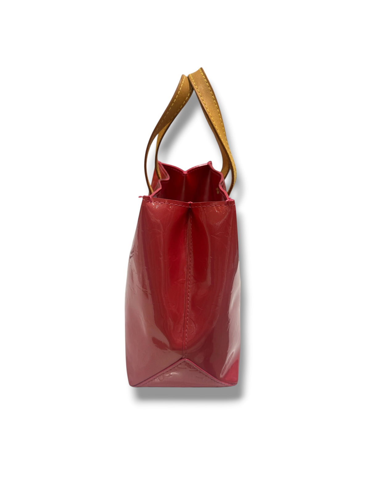 Louis Vuitton - Sac Reade cuir Monogram verni Rose PM