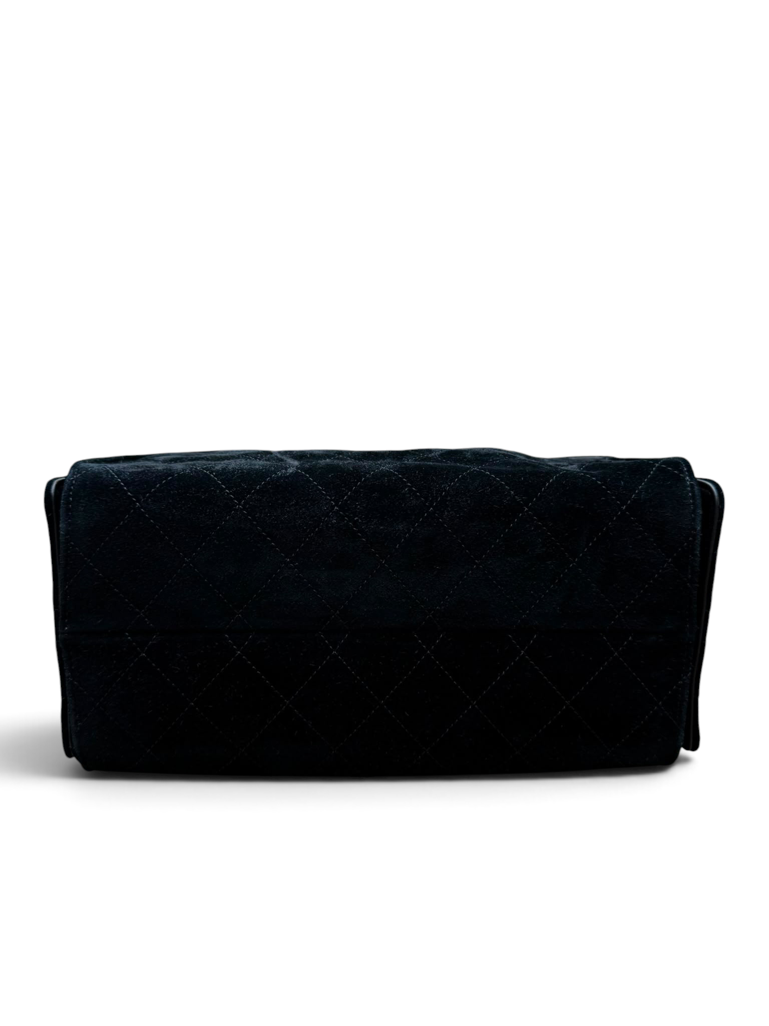 Chanel - Sac 25 MM Suède noir
