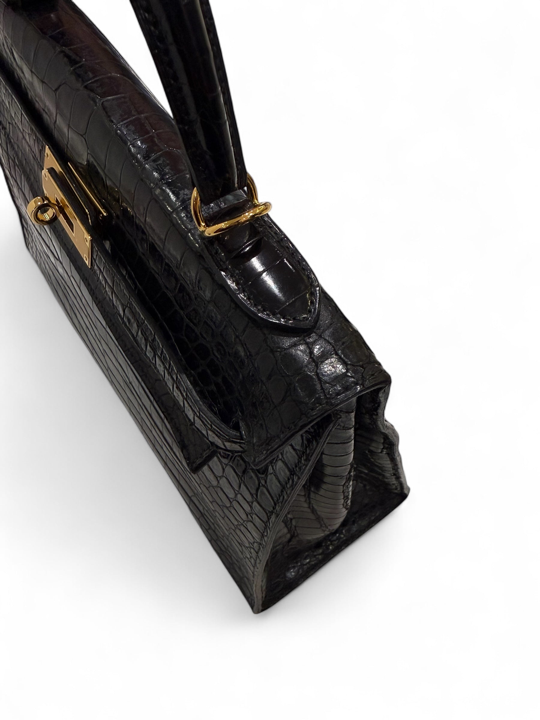 Hermès - Borsa Kelly 32 in coccodrillo