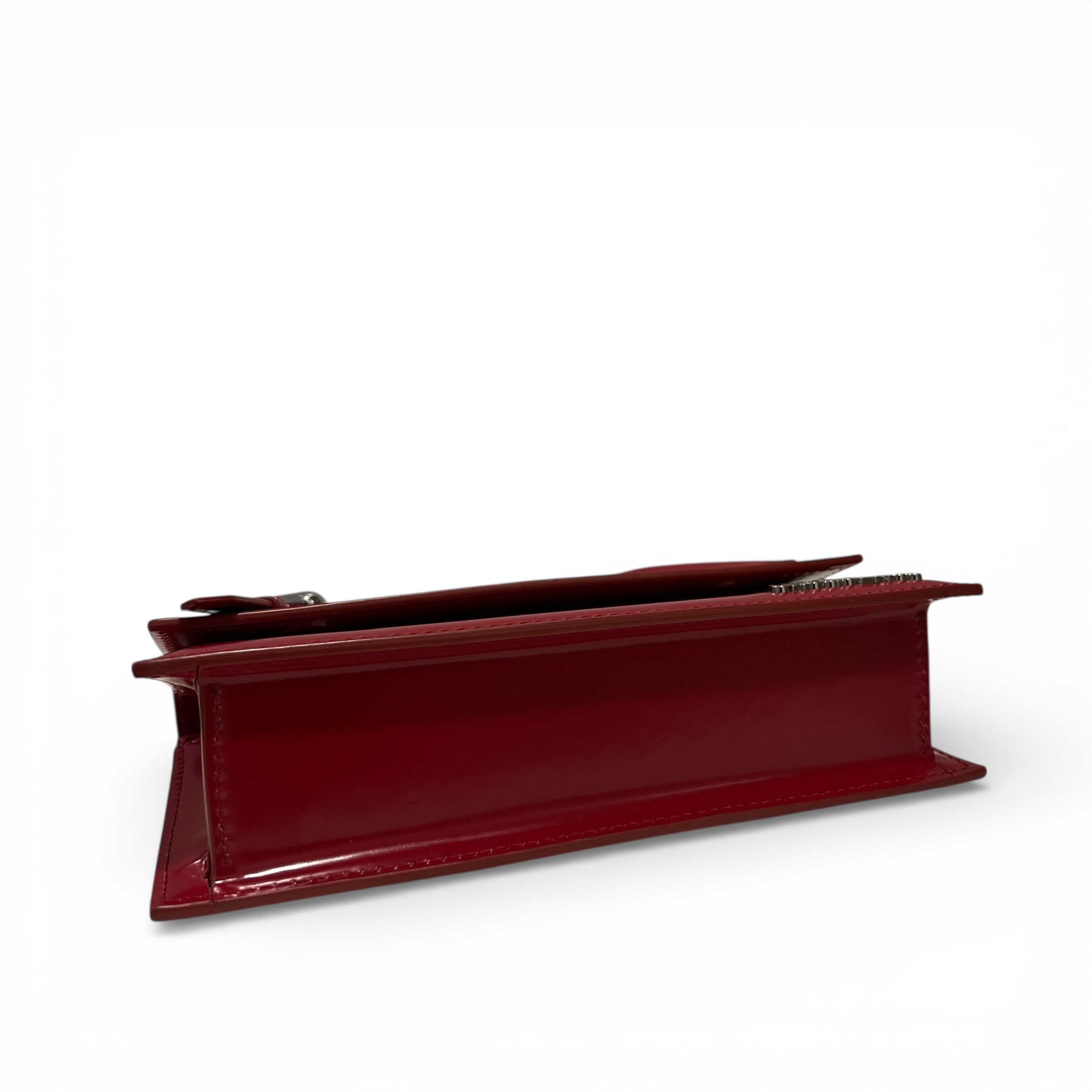 Jacquemus - Sac Chiquito long rouge vernis